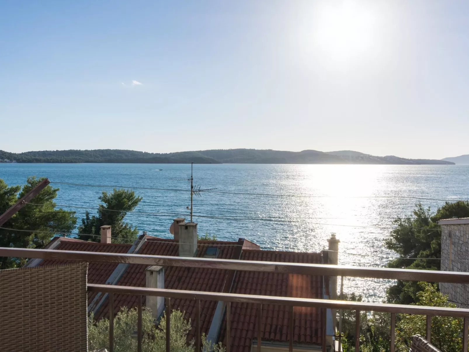 Für vier Personen, mit einem Balkon-Buiten