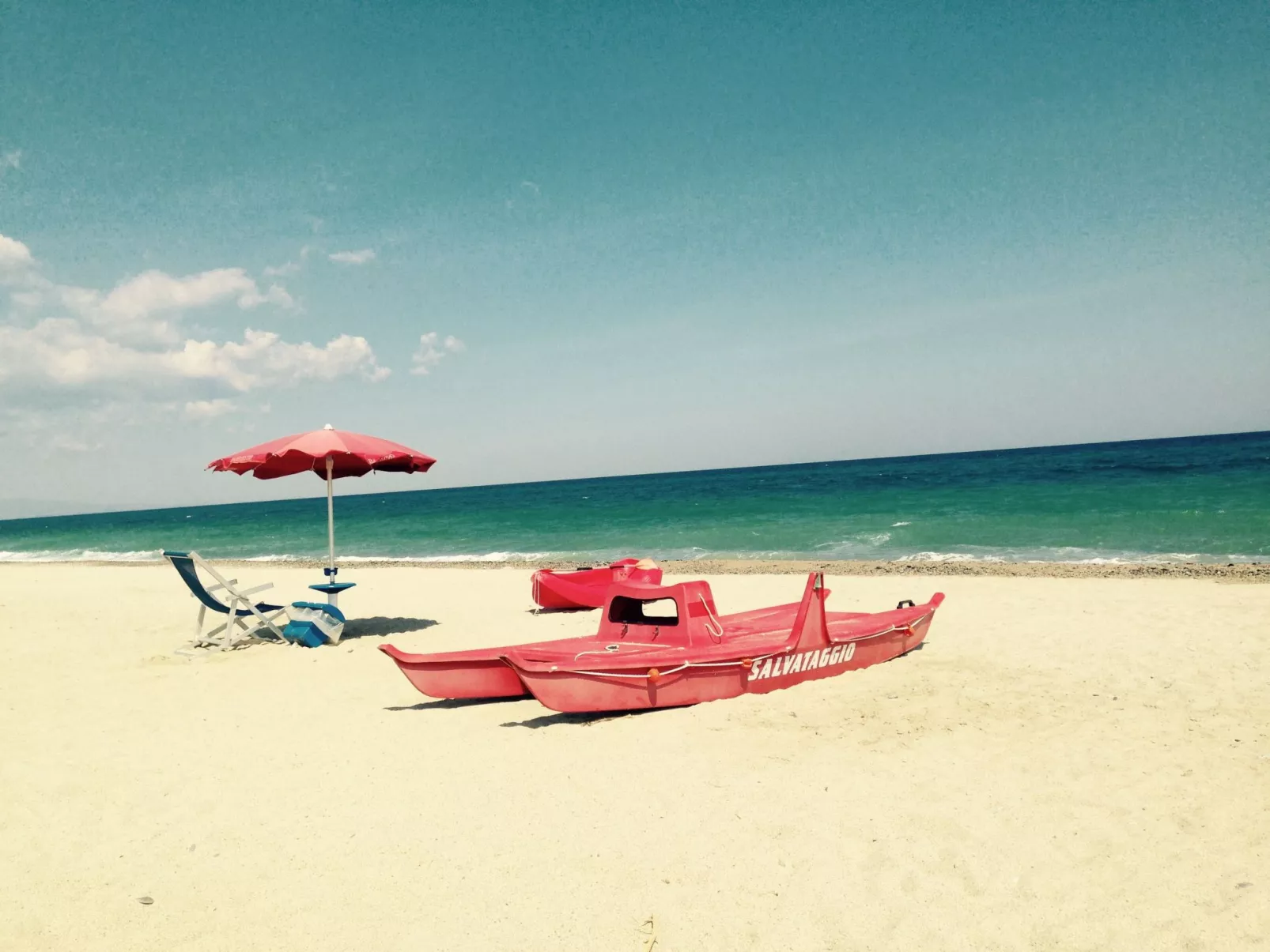 In Badolato Marina-Buiten