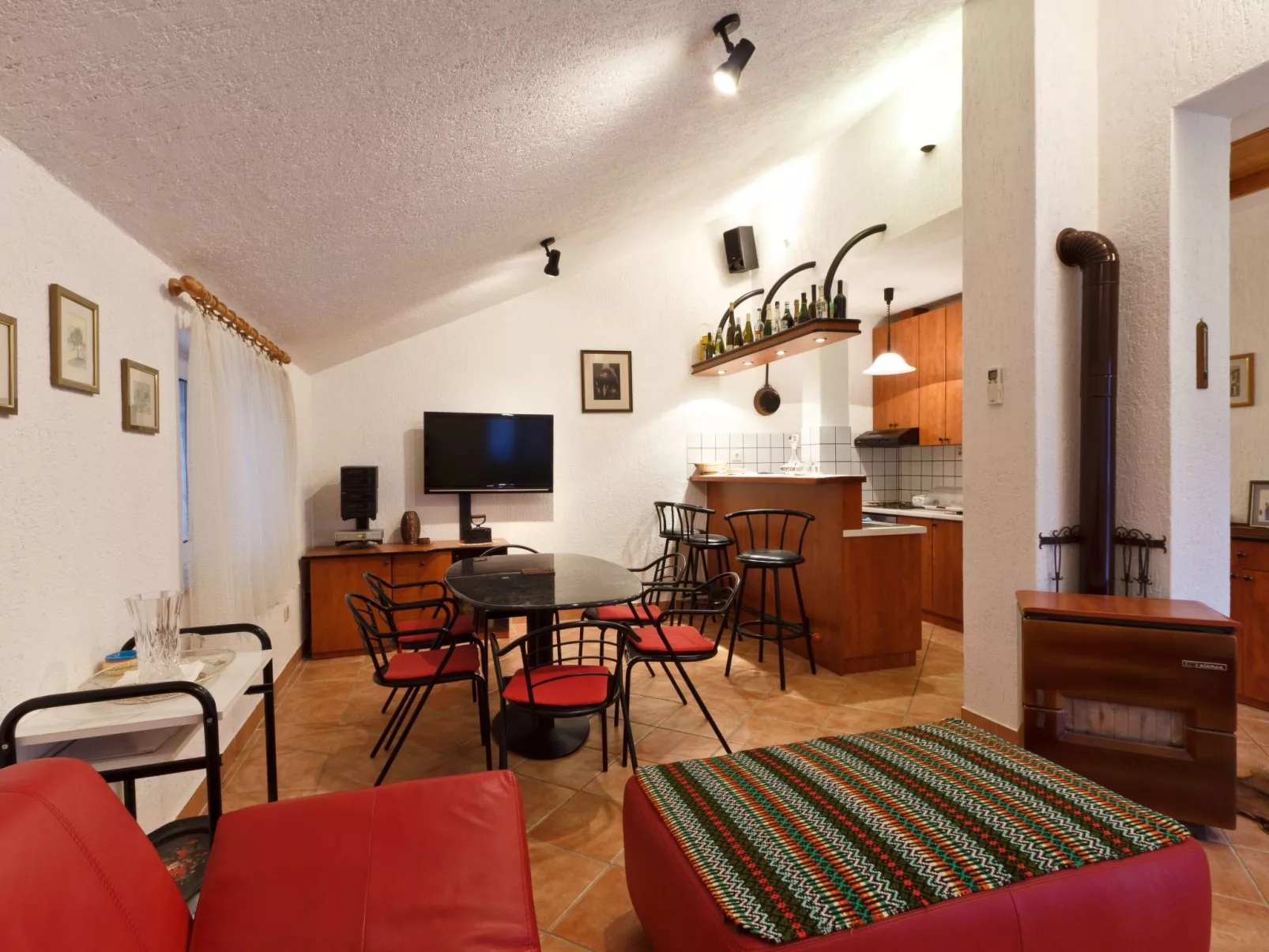 Appartement in Malinska mit Großer Terrasse-Binnen