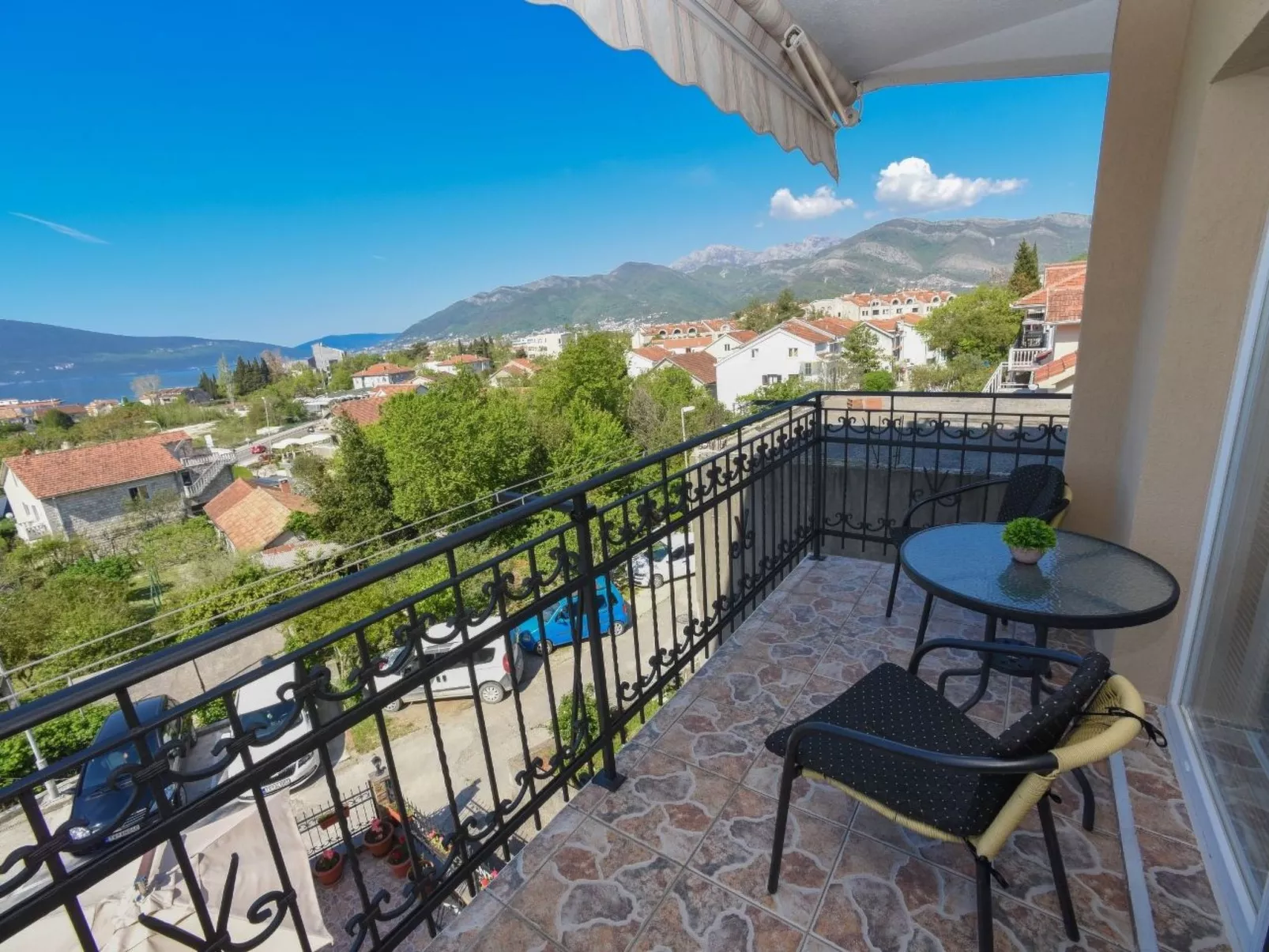 Studio mit Balkon-Buiten