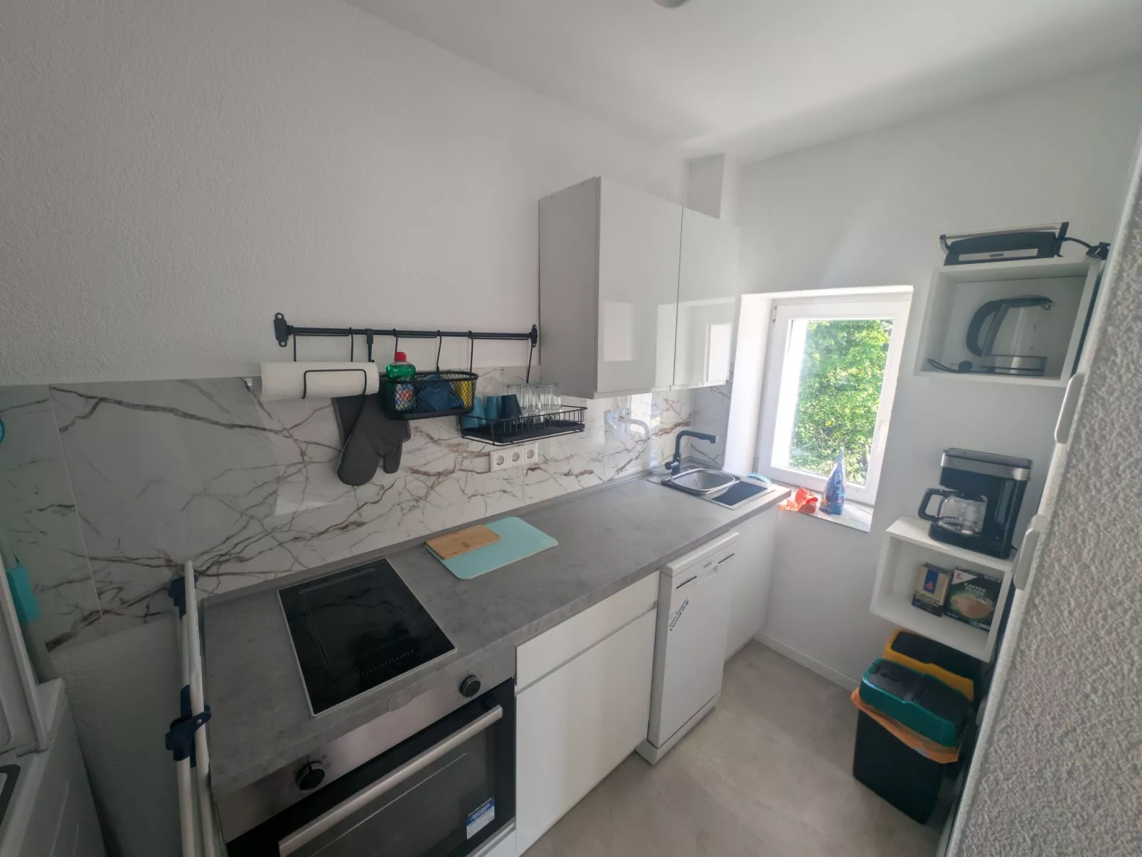 Kleine Stadtwohnung-Binnen