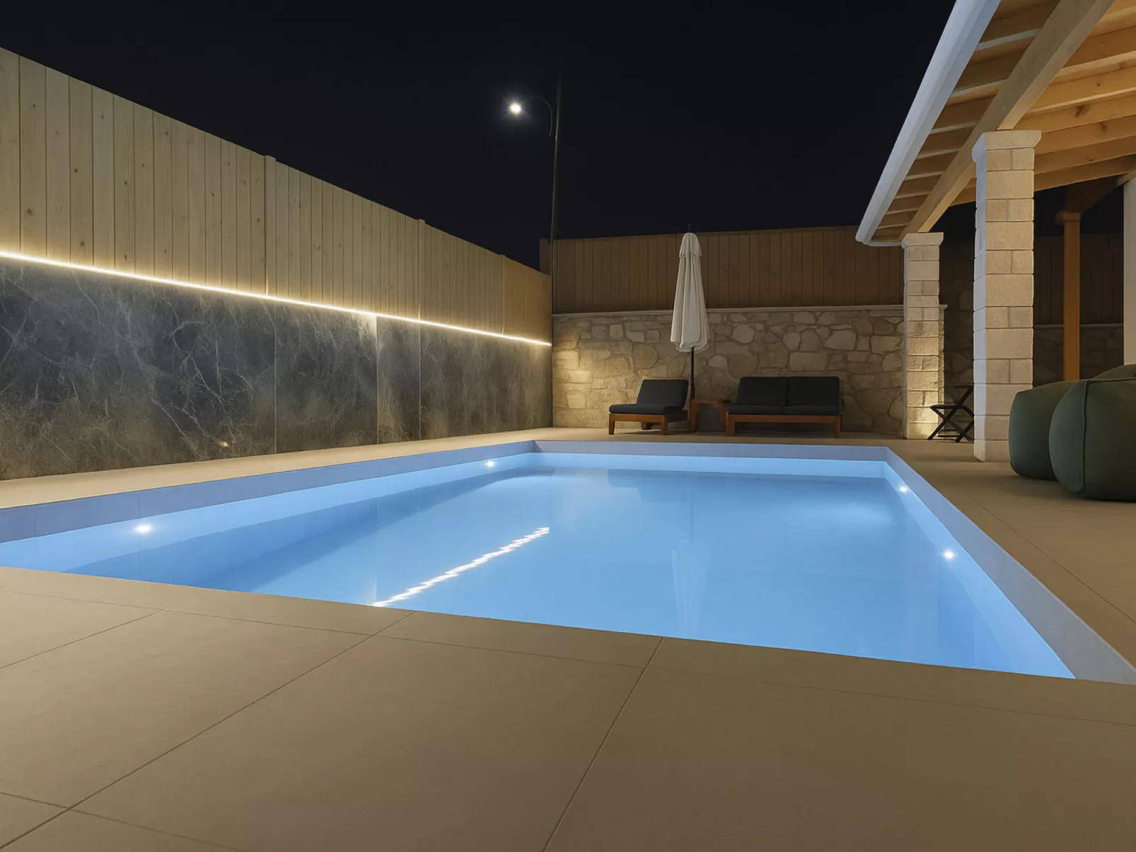 Entdecken Sie die ruhige Opulenz der Luxusvilla Levanda in Südalbanien - Buiten