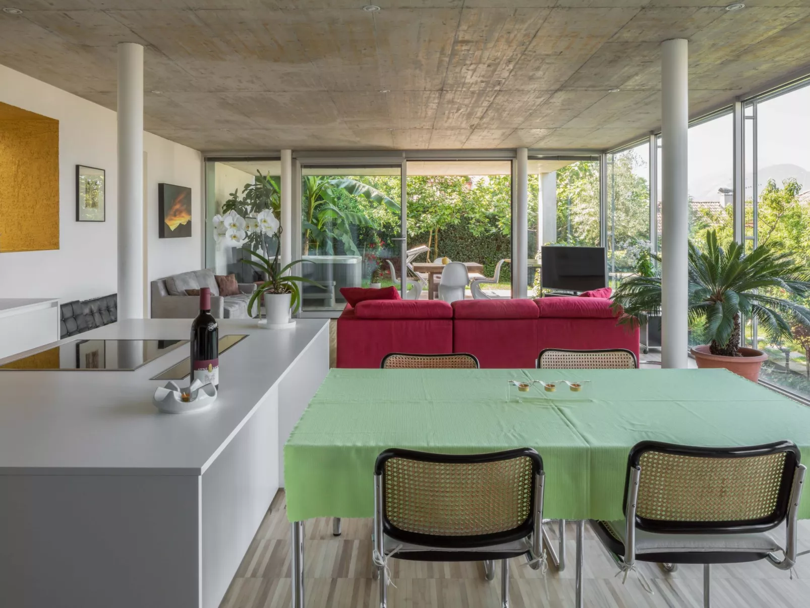 Appartement in Schenna mit Botanischem Garten-Binnen