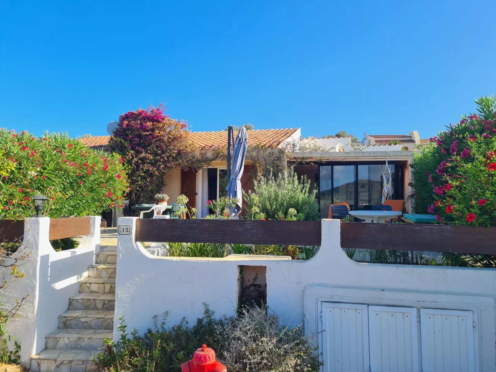 "Casa zinu" mit Blick aufs Meer