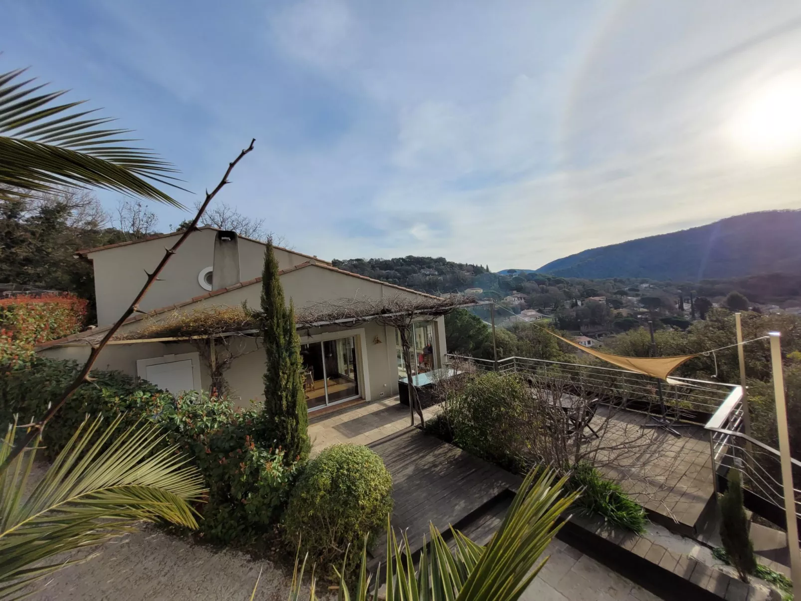 Haus Darshan Pool 10 Personen-Buiten