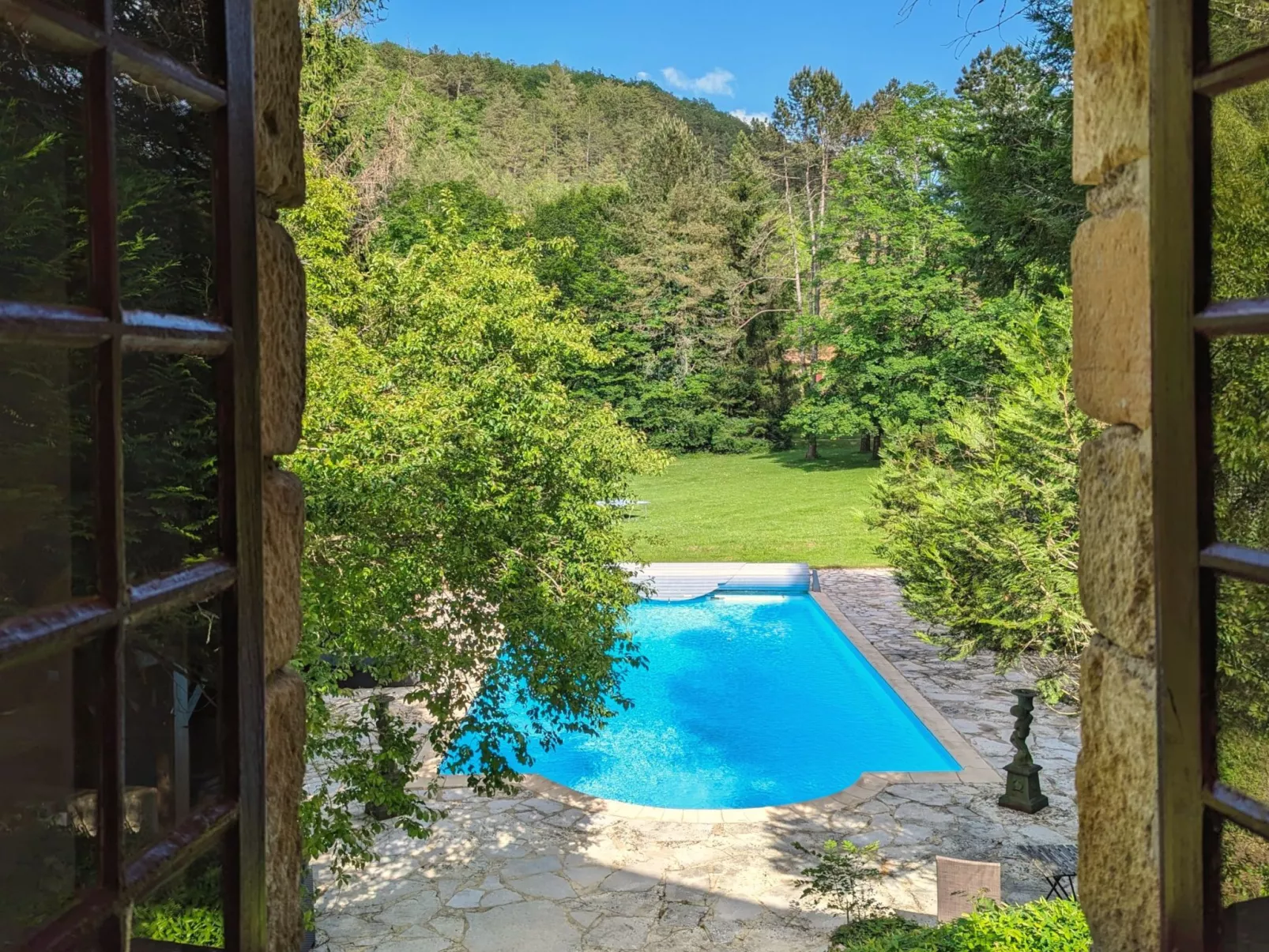 In Périgord Noir Dordogne in der Nähe von Limeuil-Buiten