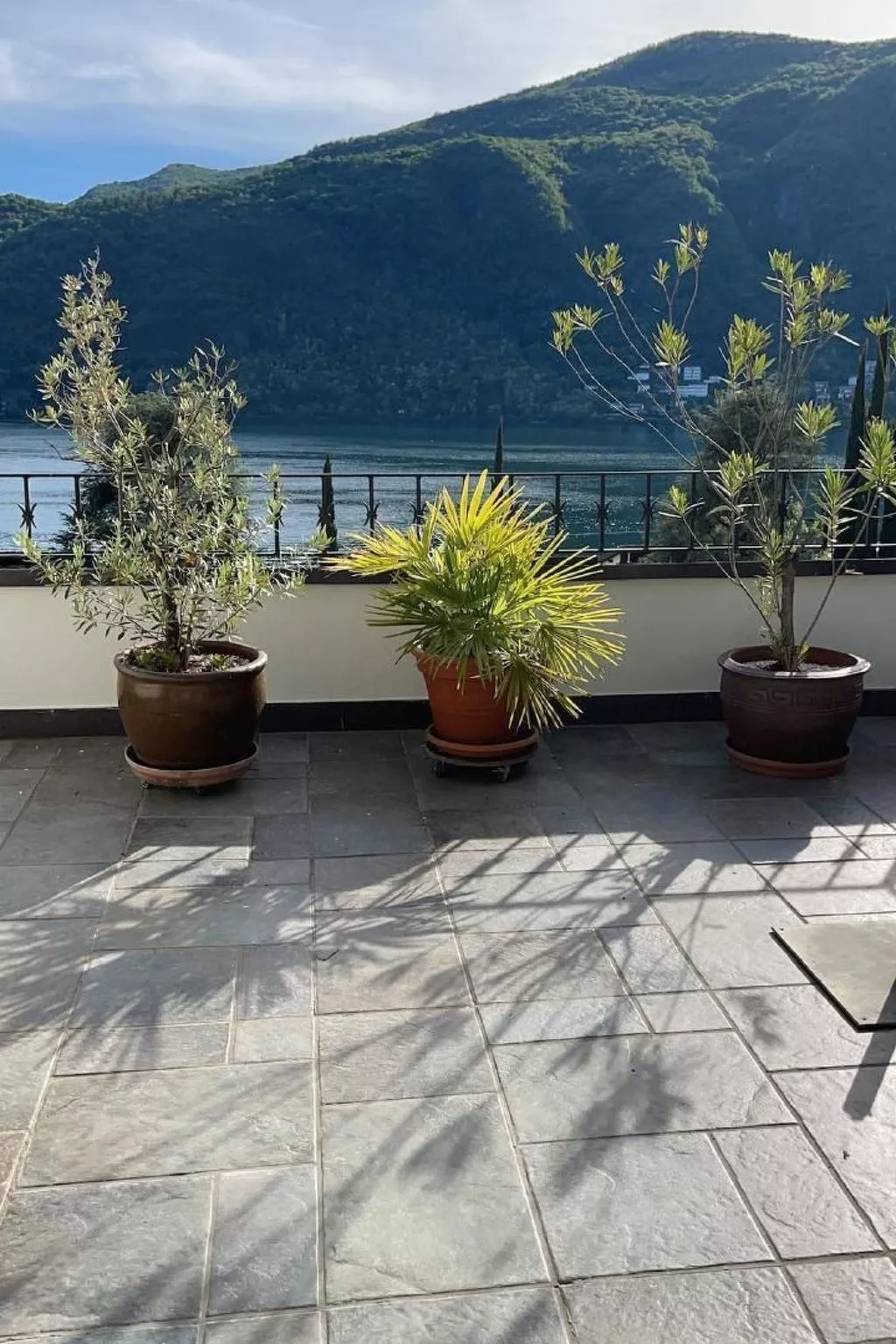 3.5 Zi - Ferienwohnung Miralago Morcote-Buiten