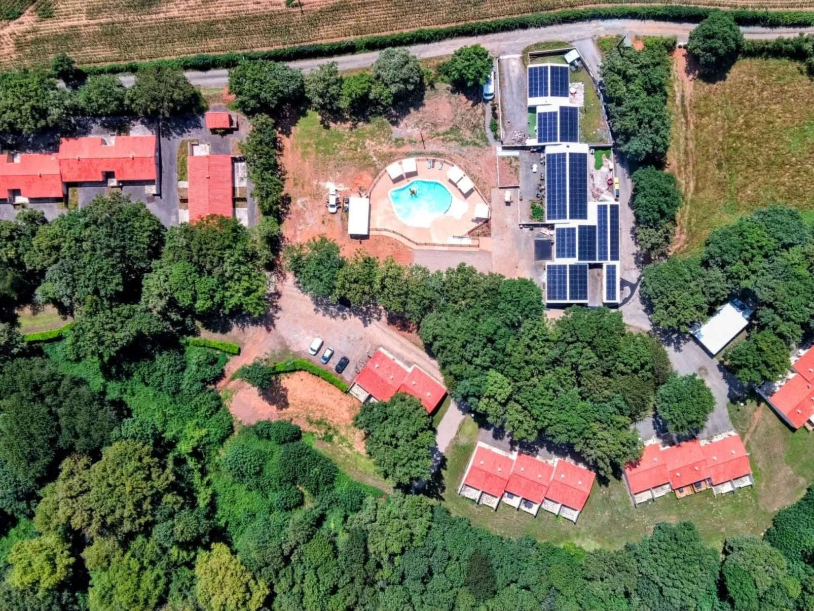 "Cottage Familly 2ch" Au Village Vacances-Binnen