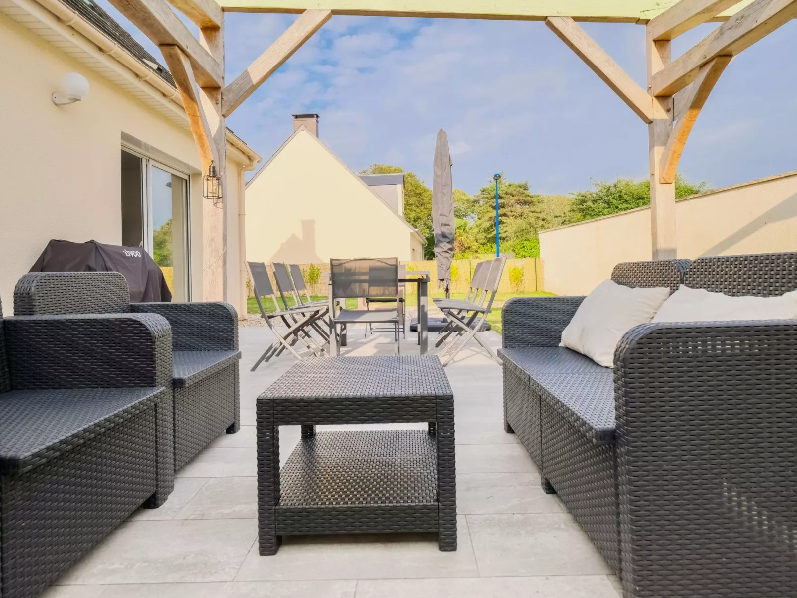 Haus "L'Oyat" mit Garten und Plancha-Binnen