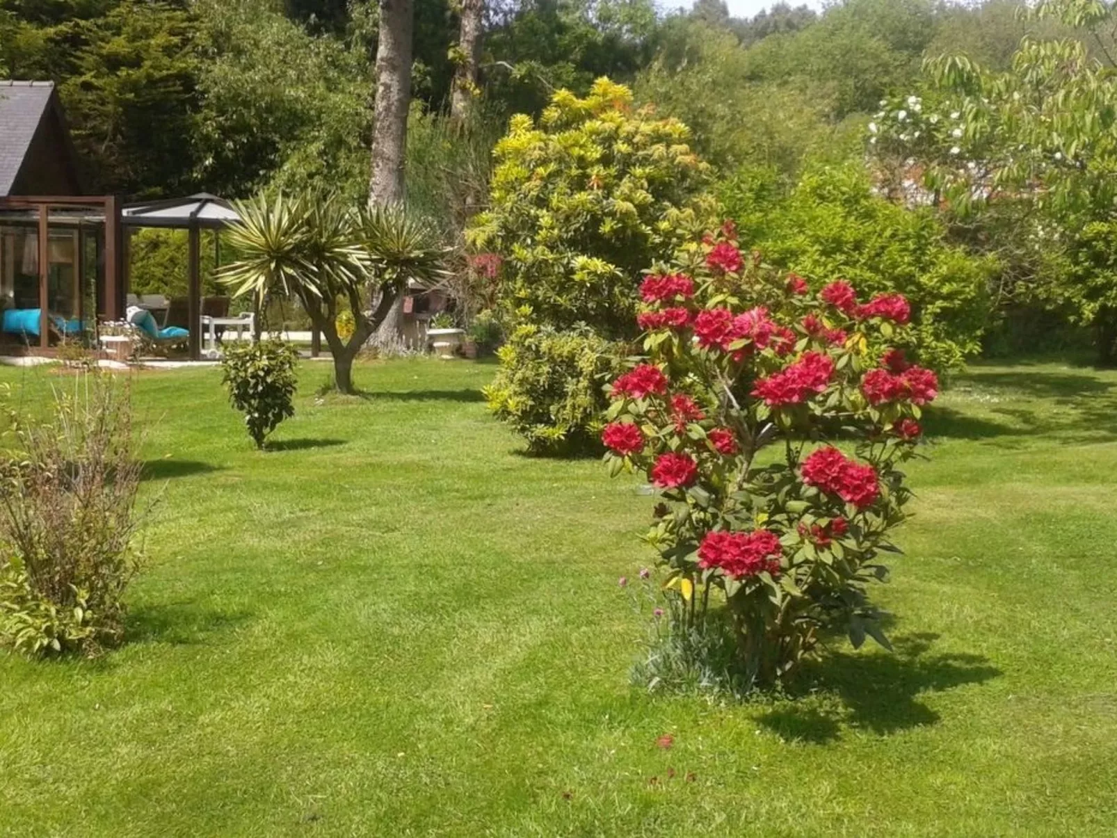 Chalet "gite du bois d'amour" (Hütte des Liebesh-Buiten