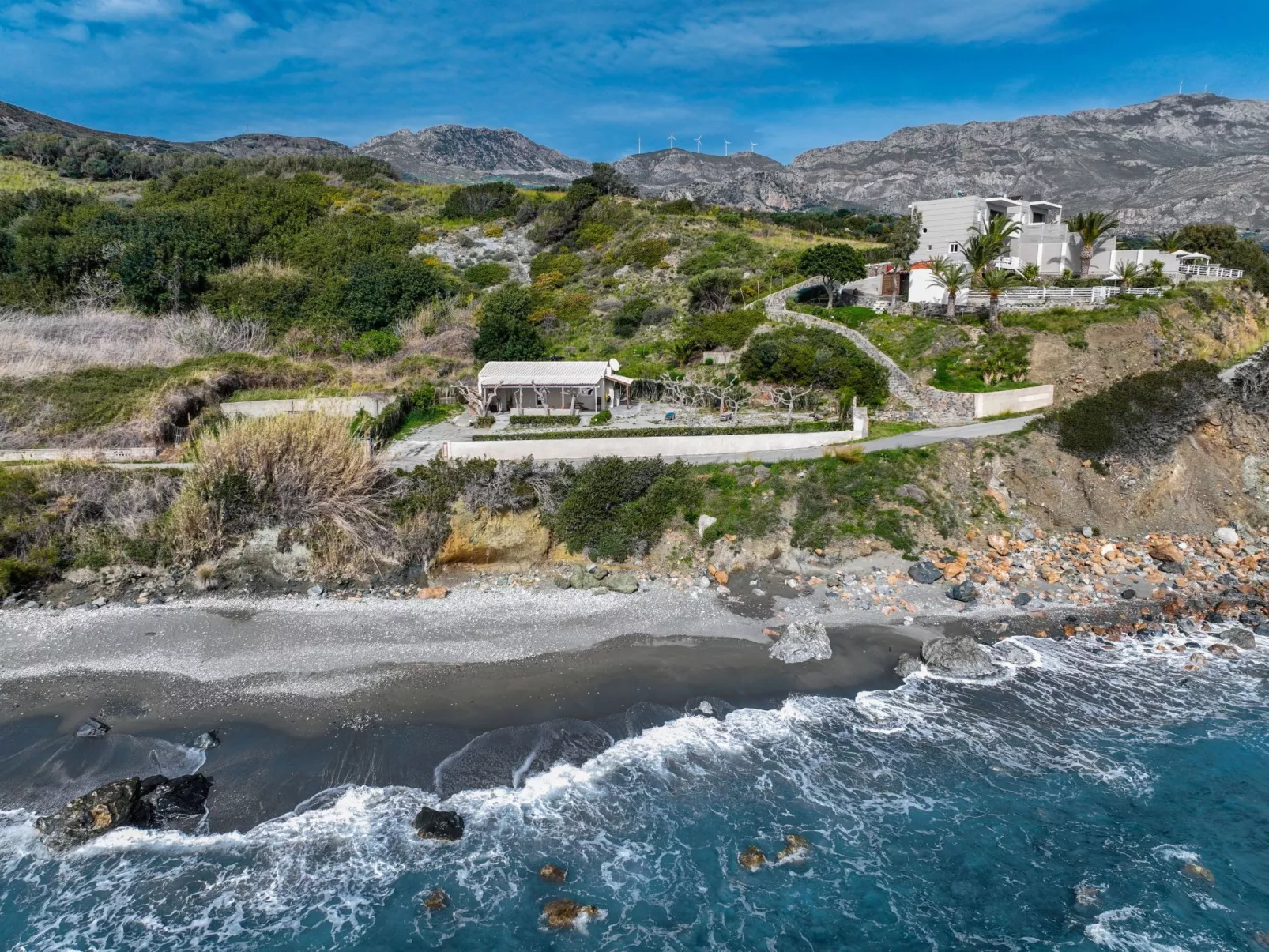 Am Strand "Anatolika cottage"-Buiten