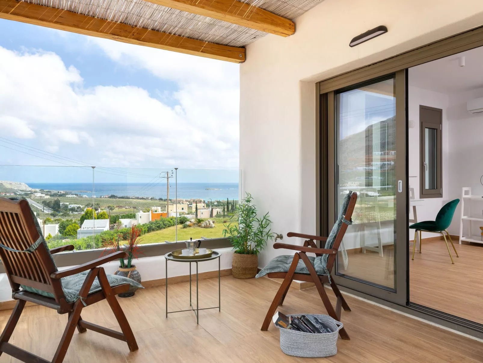 Luxus-Ferienvilla Ikaros-Buiten