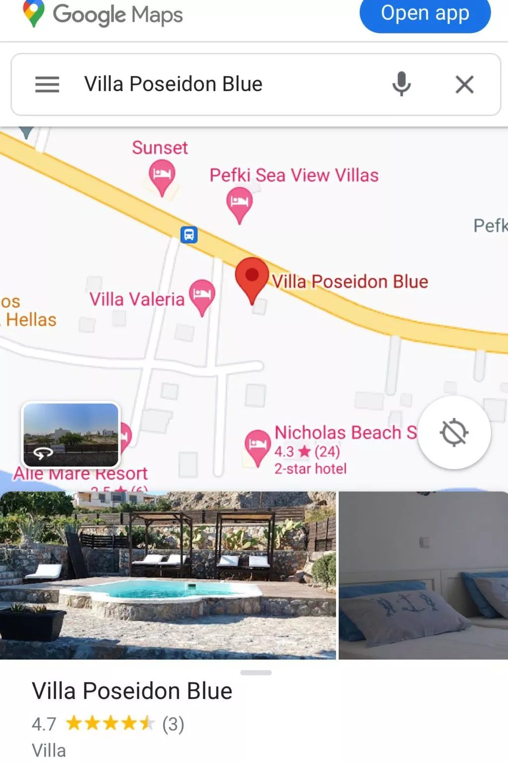 Villa Poseidon Blau-Image-tags.info