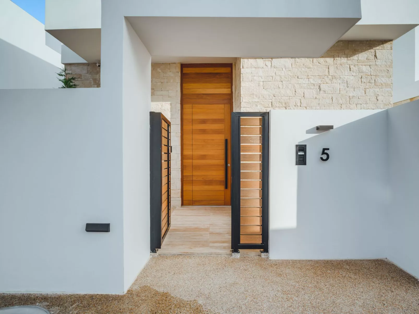 Periyiali Resort - Frontansicht Villa Ira - 5-Buiten