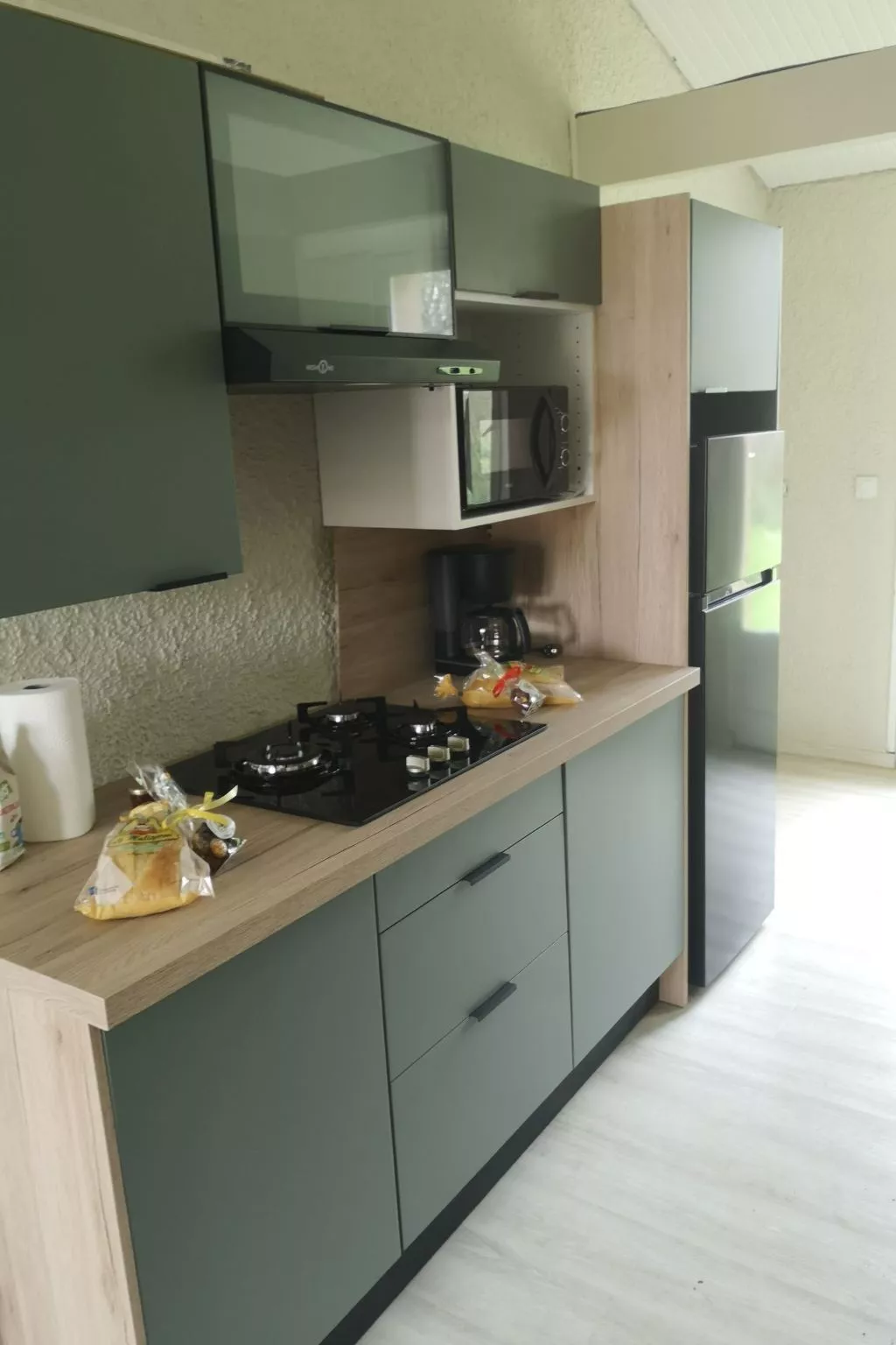 Hübsches Tiny Cottage mit Waldblick im Feriendorf-Binnen