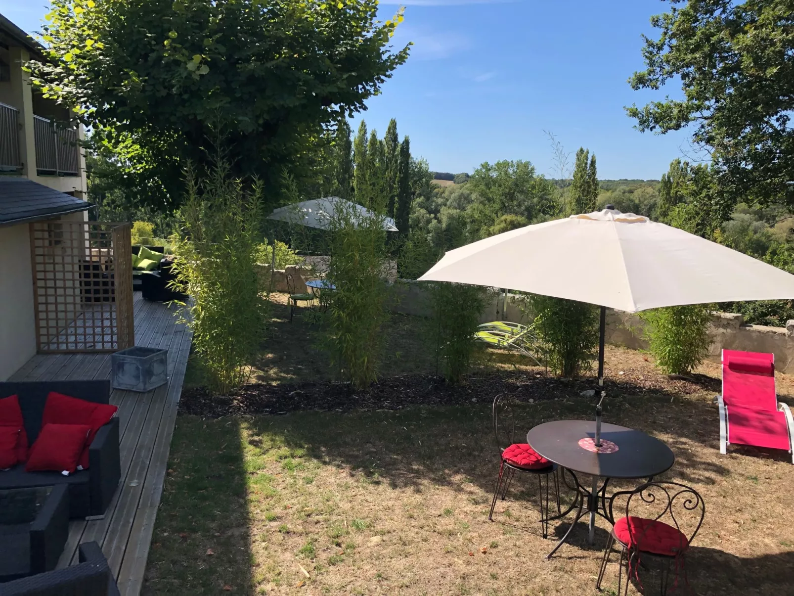 Cottage Parc 70m2 mit Pool in Azay le rideau-Binnen