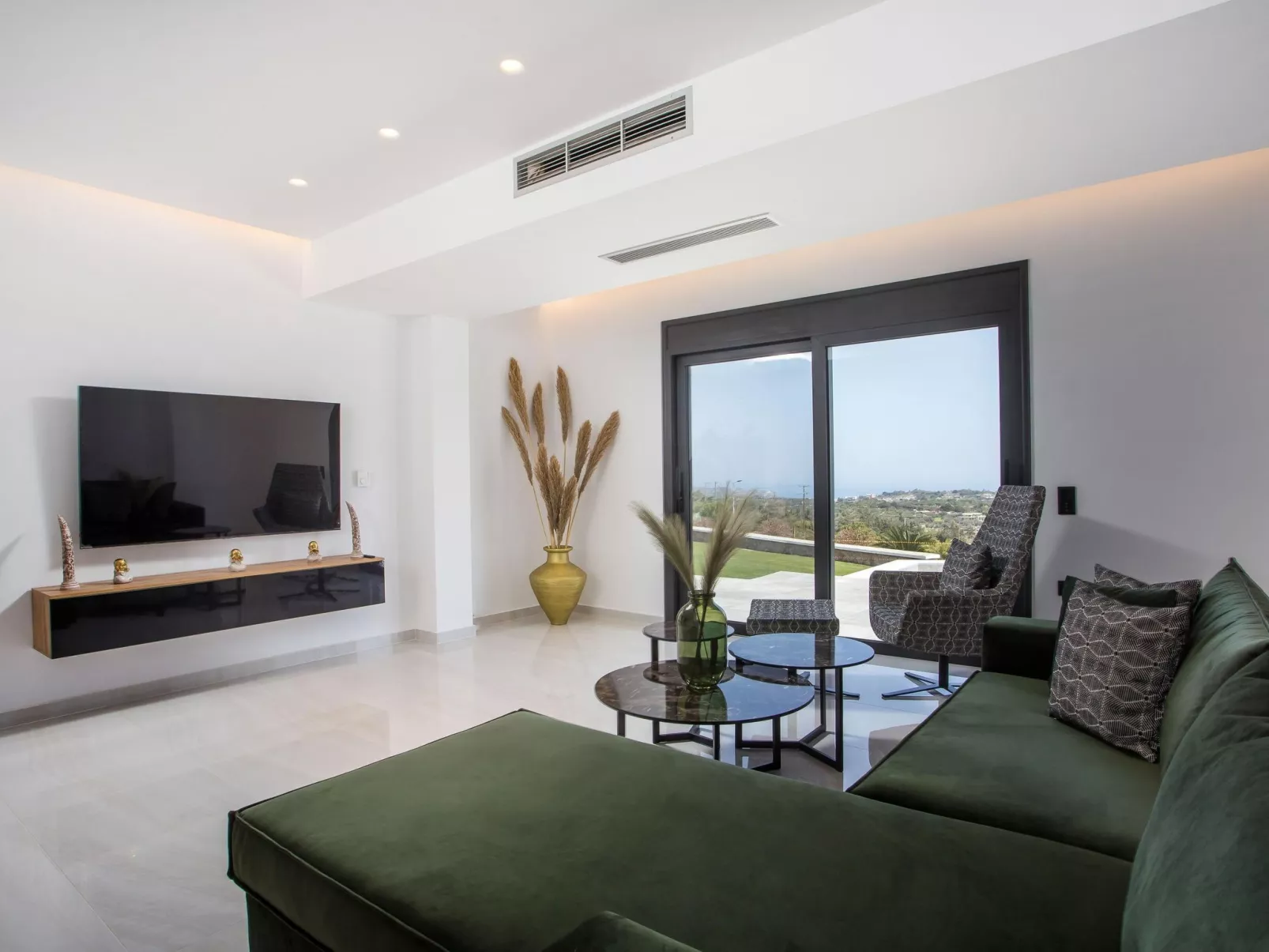 Villa Indira in der Nähe des Dorfes Kallithea-Binnen