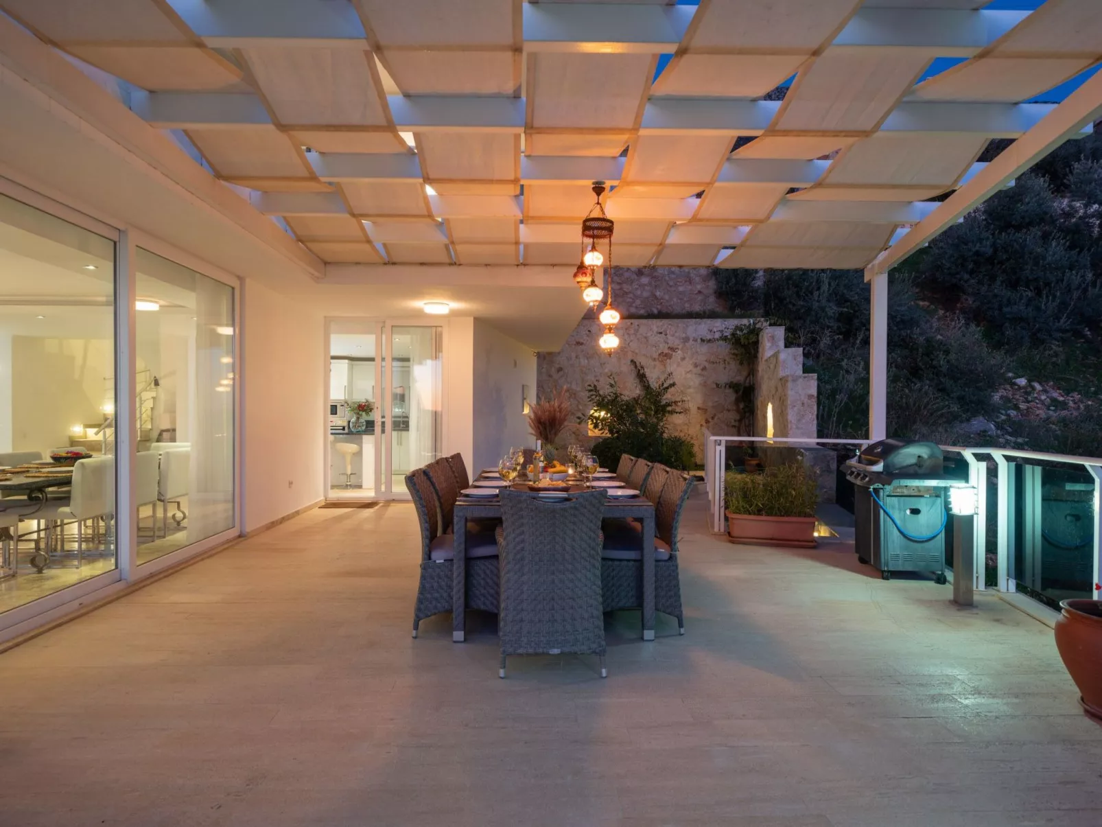 Luxuriöse Villa mit Meerblick in Kalkan Kalamar-Image-tags.info