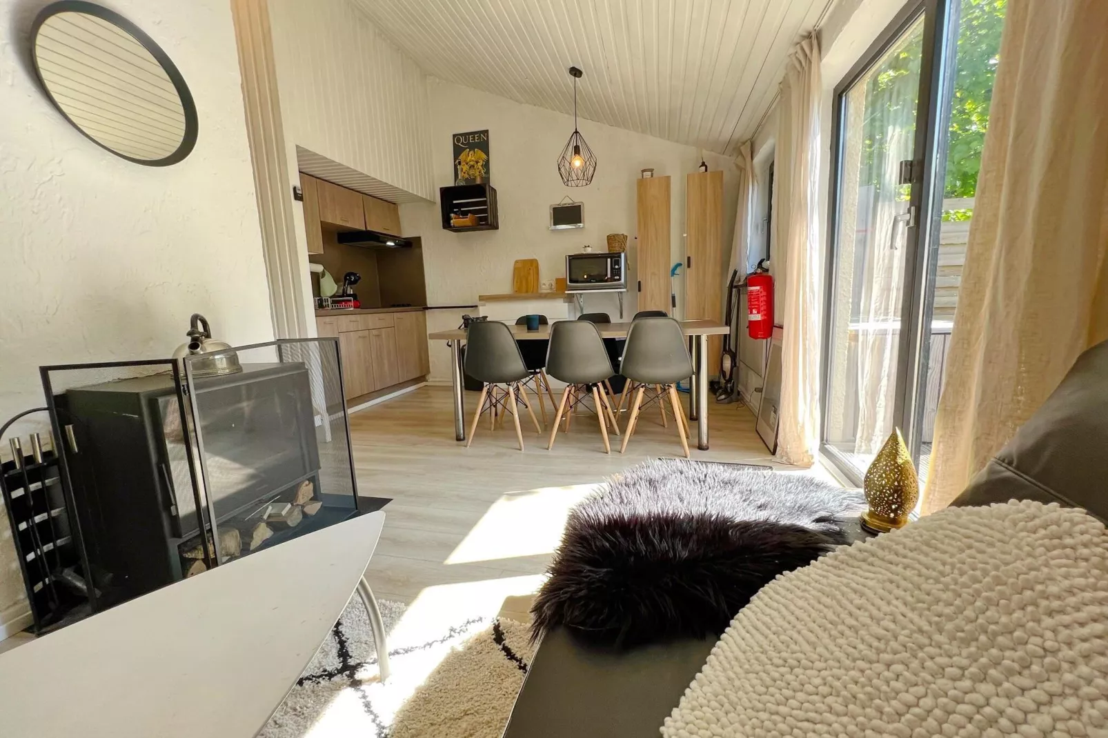 Wanaka Lodge – 6pers-Woonkamer
