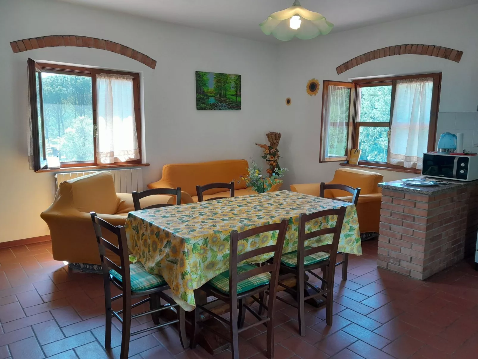 Girasole Haus mit Pool in Fauglia-Binnen