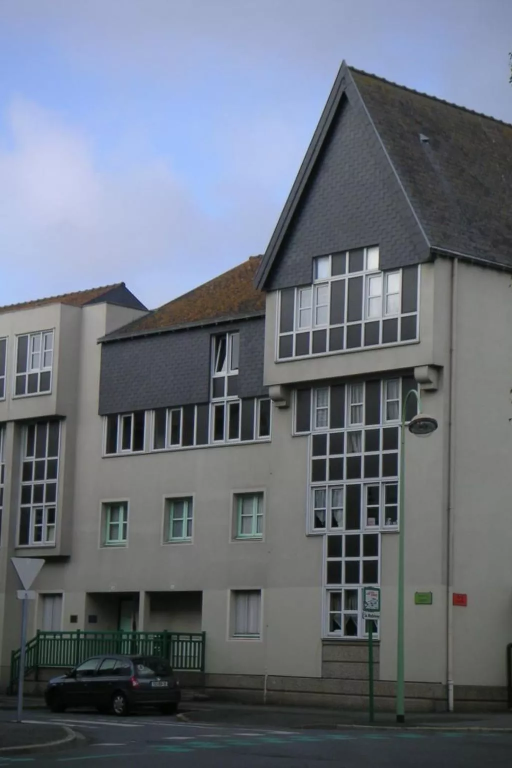 Wohnung "Les Comptoirs" mit Privatparkplatz-Buiten