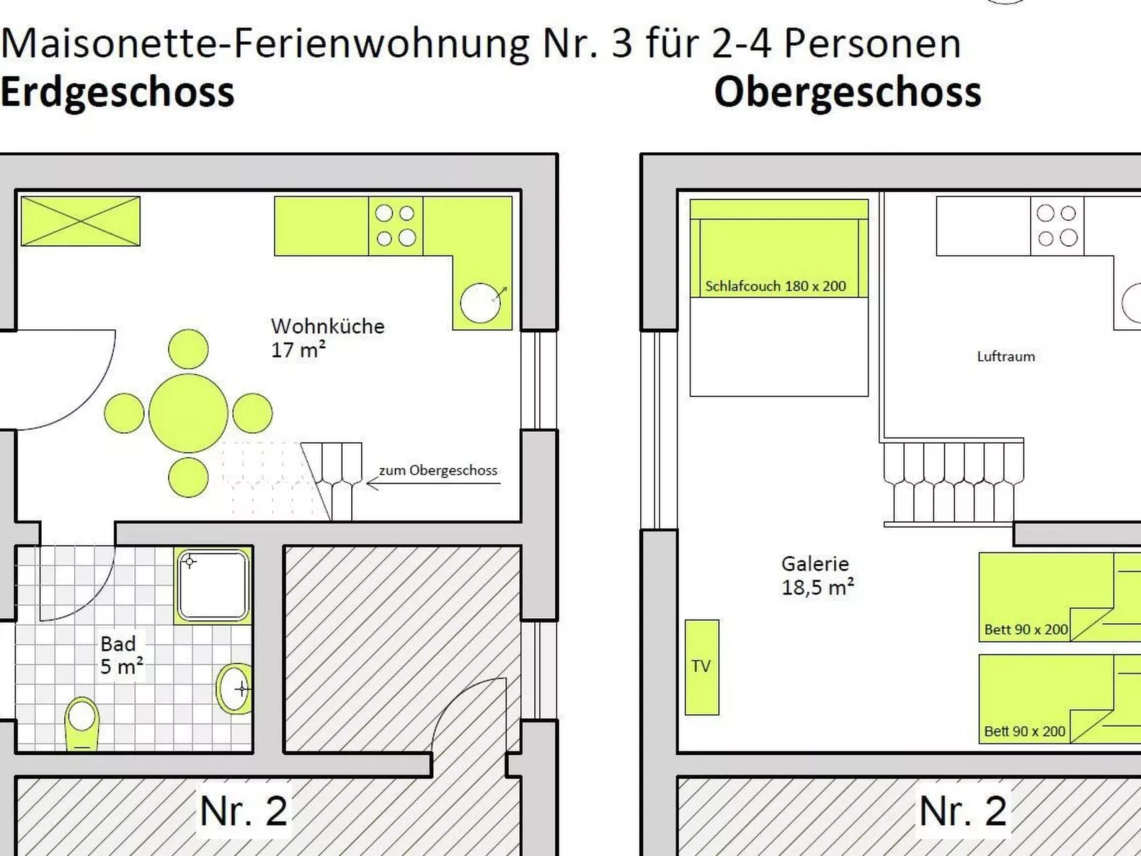 Moderne Maisonette-Wohnung mit Terrasse-Image-tags.info