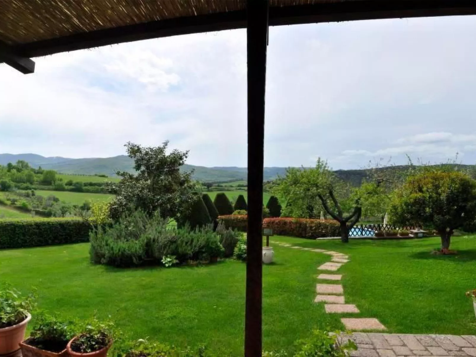 Anwesen "Toskanische Villa" mit privatem Pool-Buiten