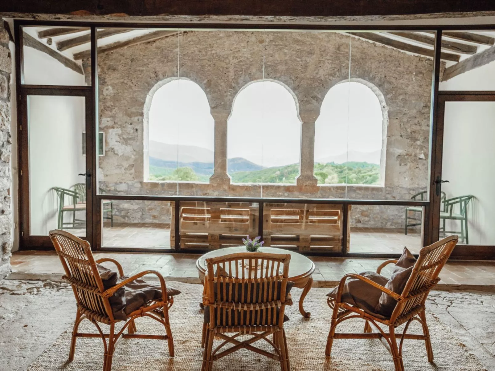 Casa Rural "El Callís" mit Bergblick-Binnen