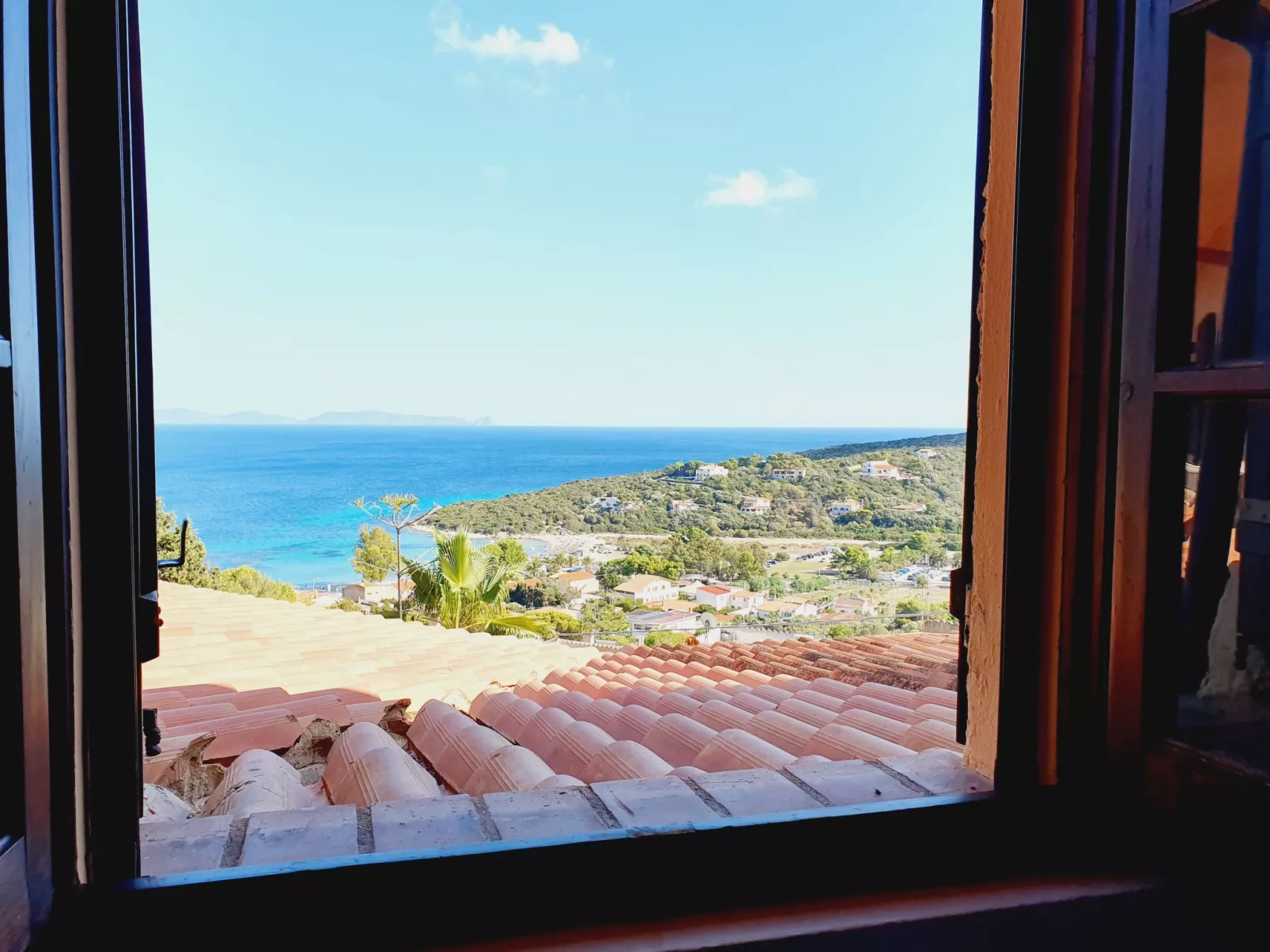 Villa mit Panoramablick-Buiten