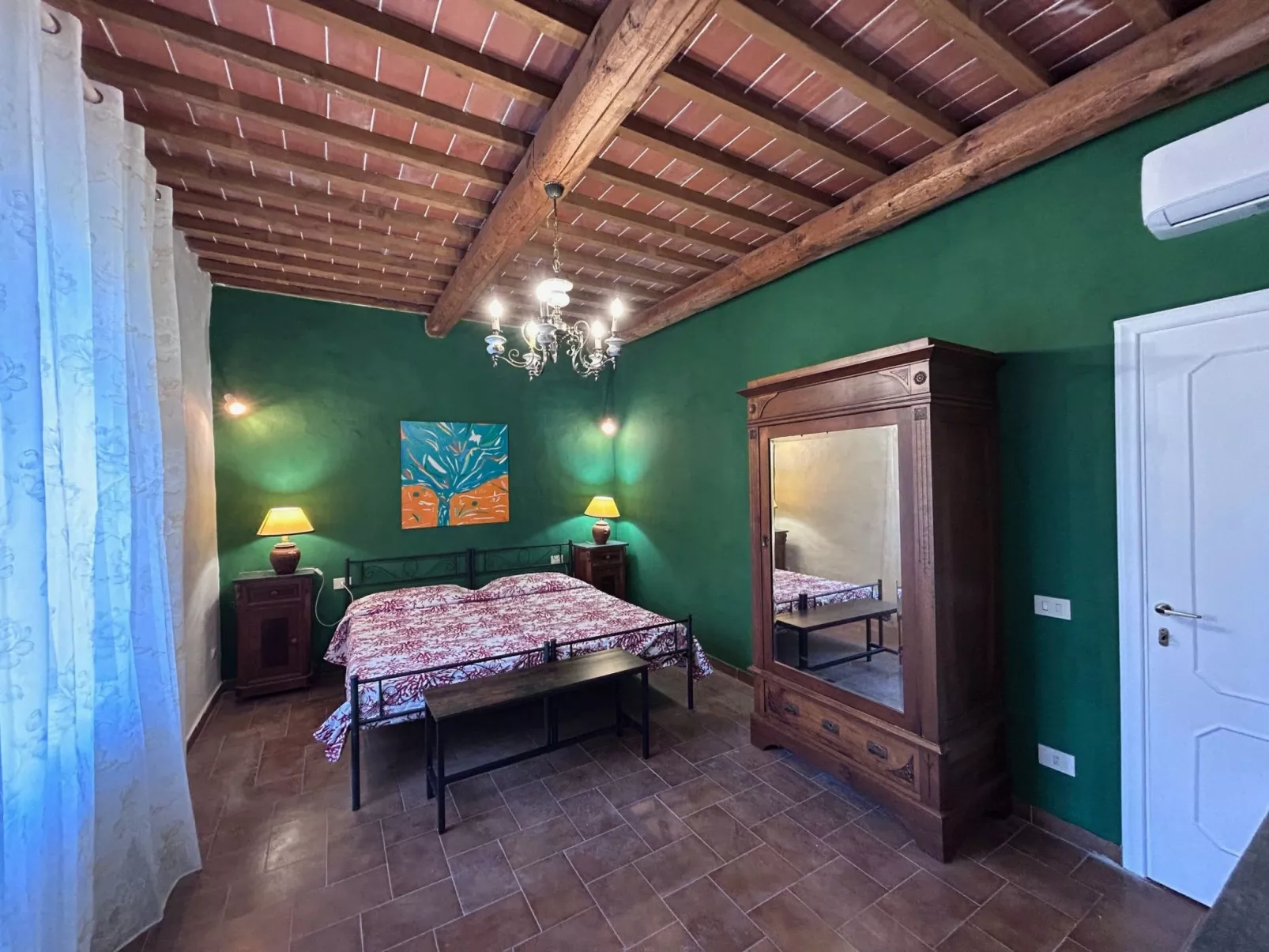 Bauernhaus mit Schwimmbad -Klimaanlage-Binnen