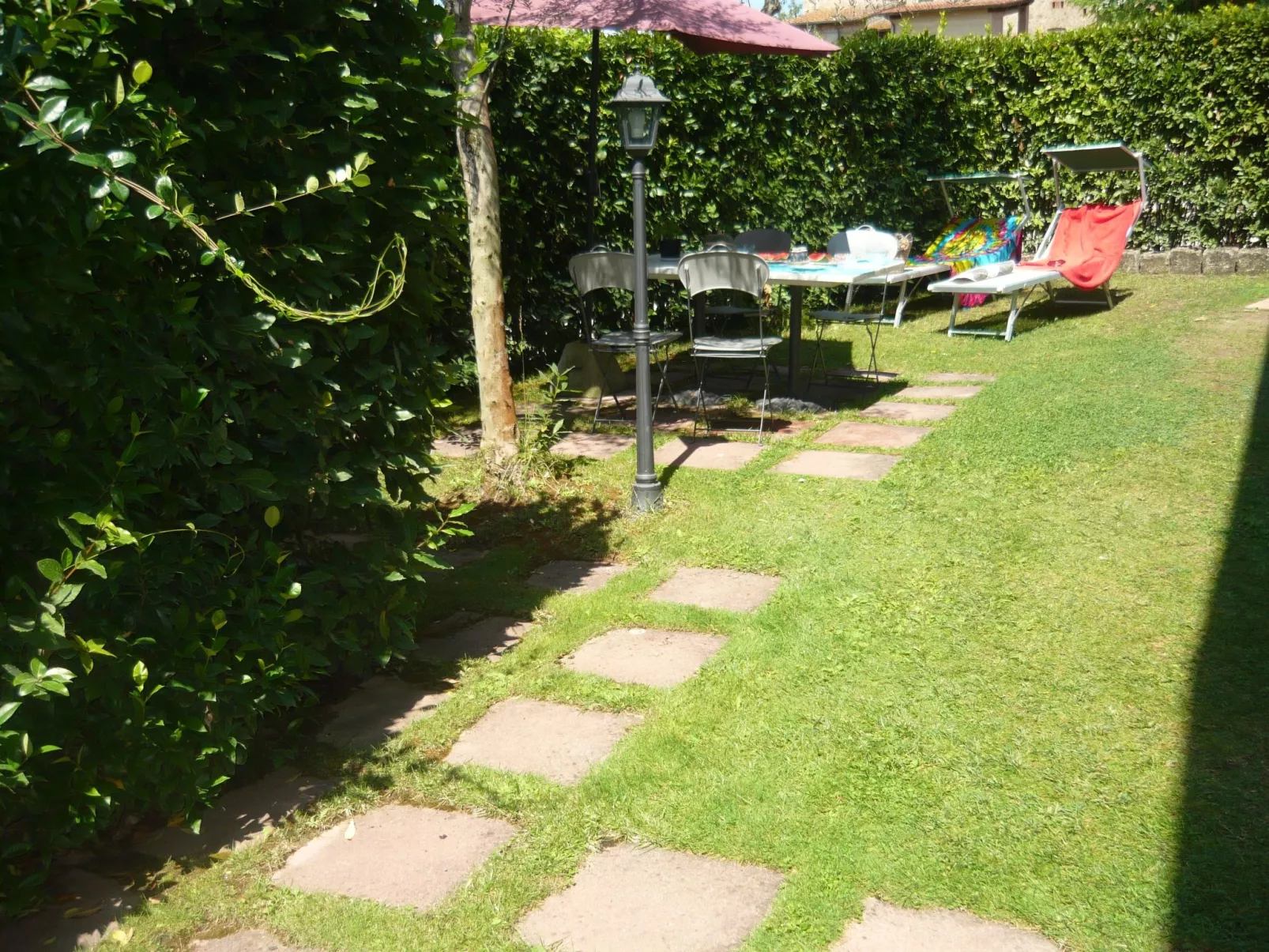 Wohnung in einem Ferienhaus mit Schwimmbad im Herzen der Toskana.-Buiten