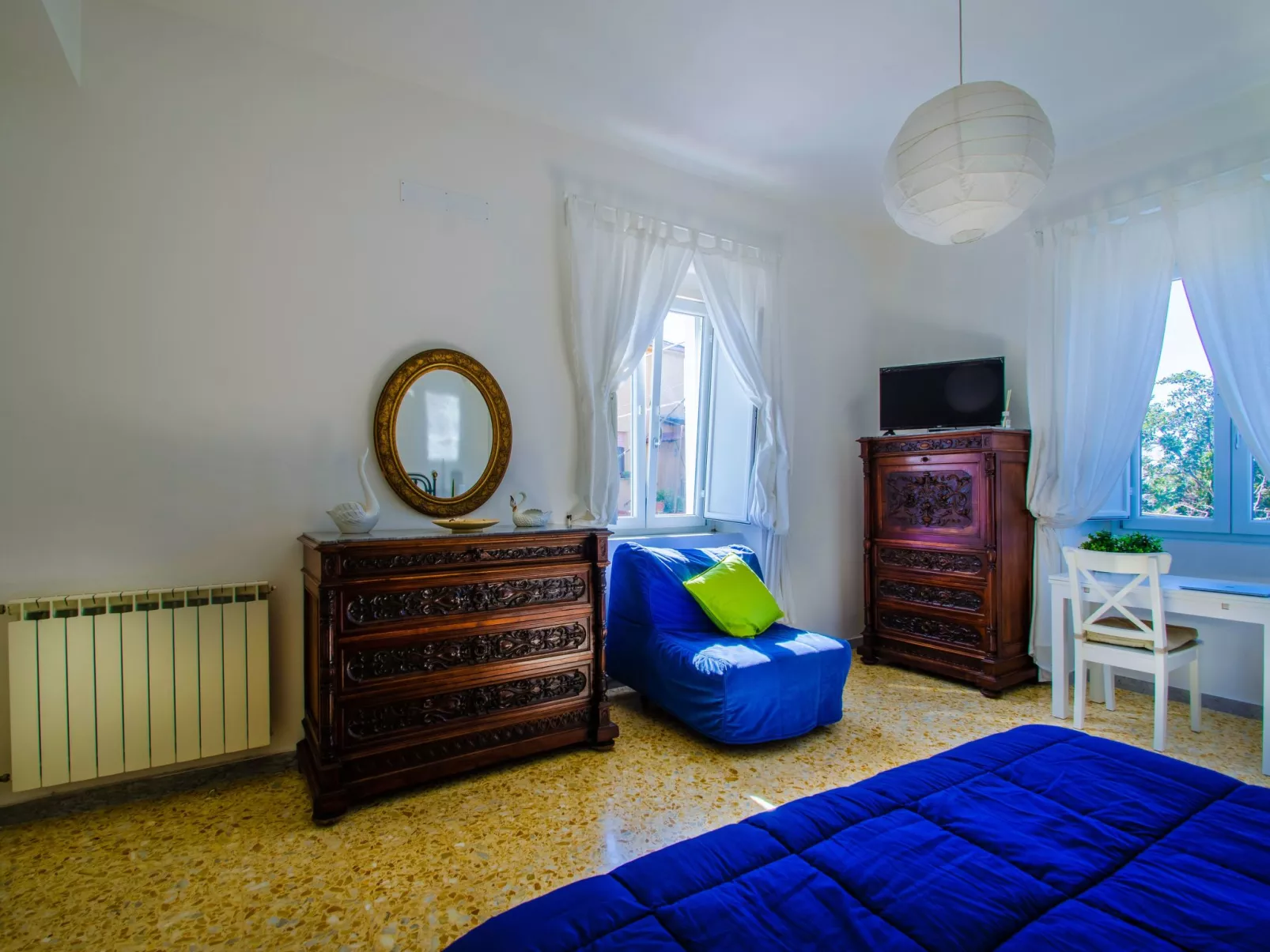 Il Mulino - Zweizimmerwohnung im Zentrum von Ceraso mit Kochnische, bis zu 3 Pe-Binnen