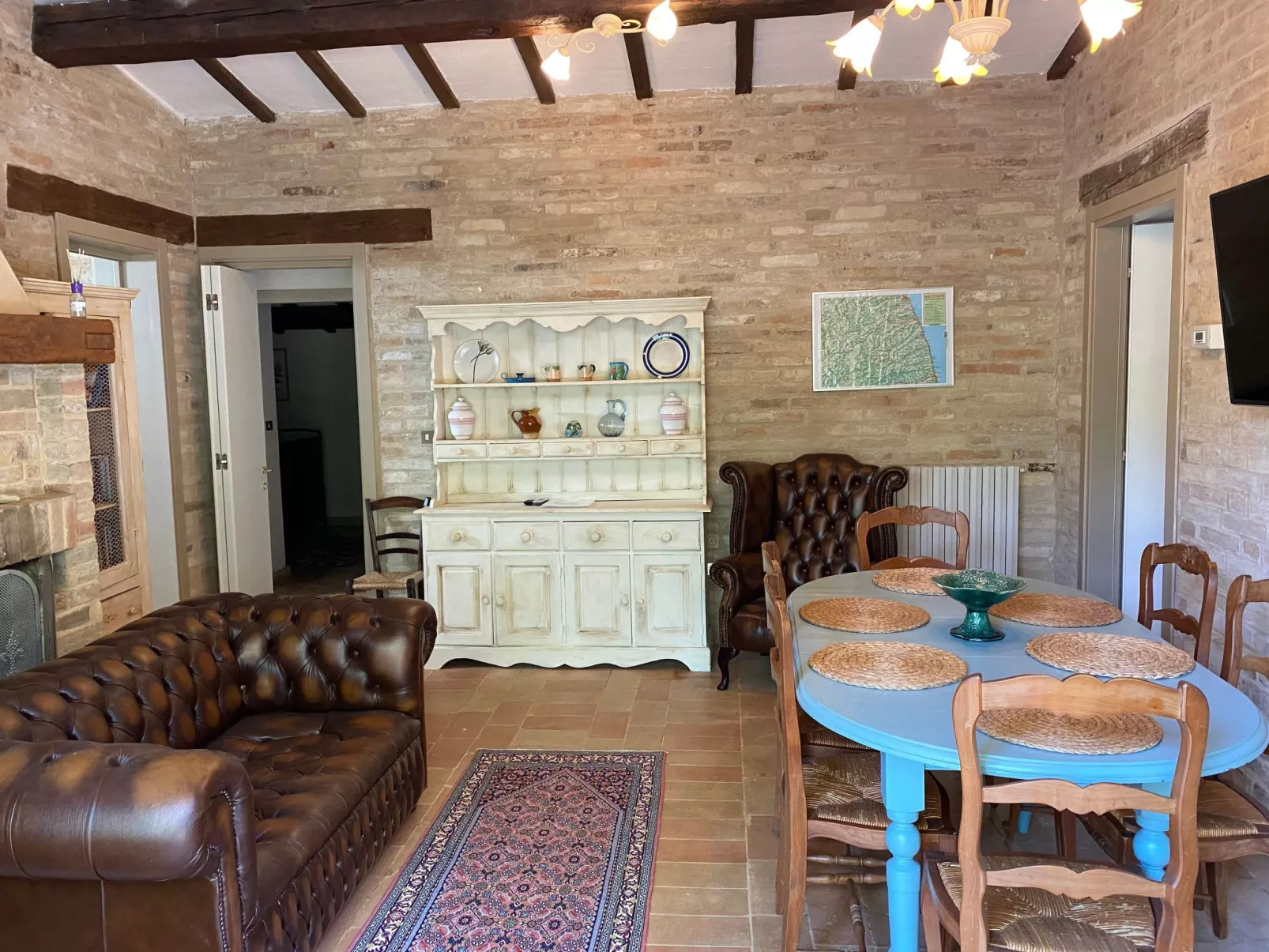 Landgut "Casale Iris"-Binnen