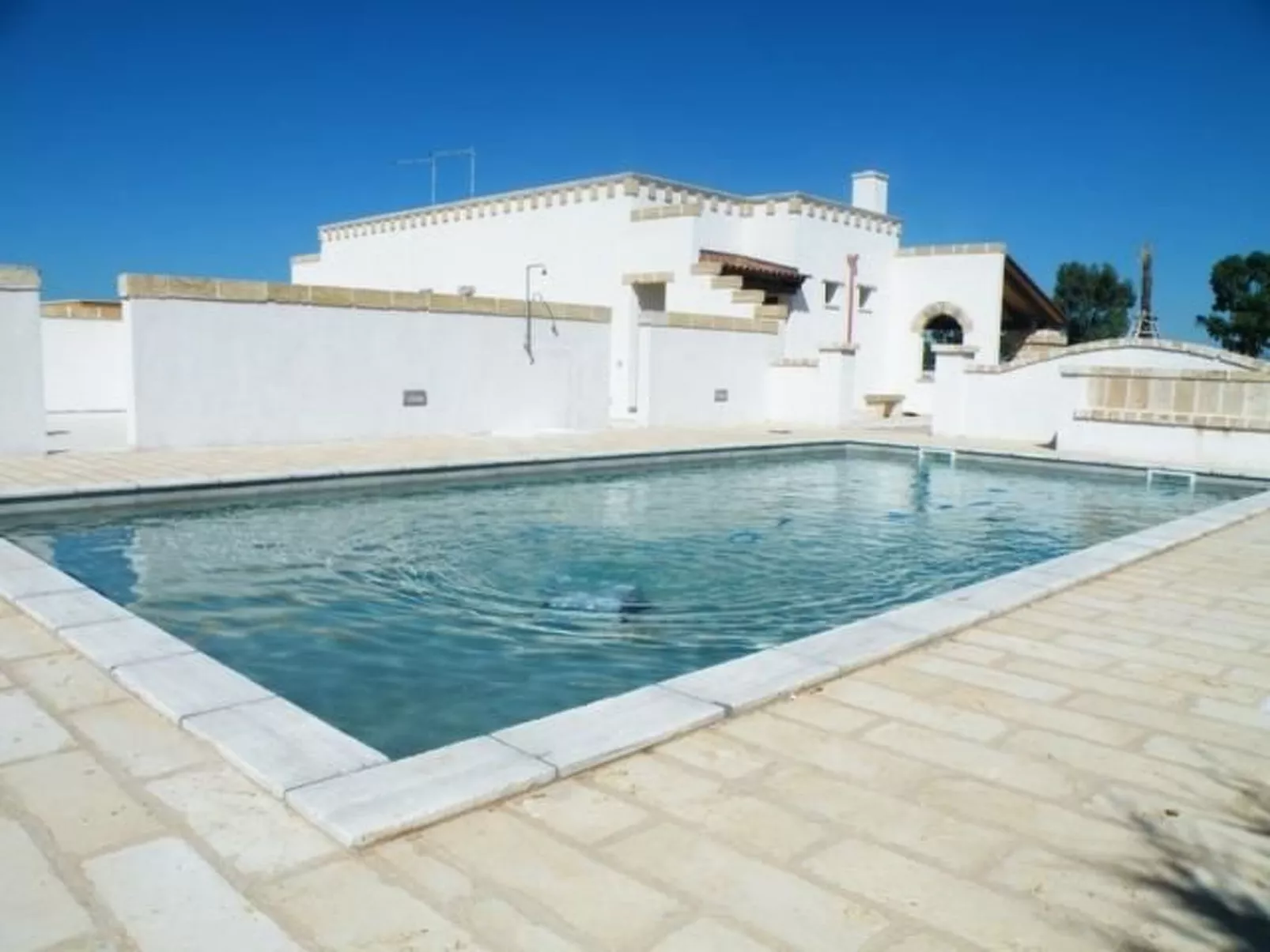 Gemütliche Ferienwohnung in Sogliano Cavour mit Terrasse, gemeinsamem Pool und-Binnen