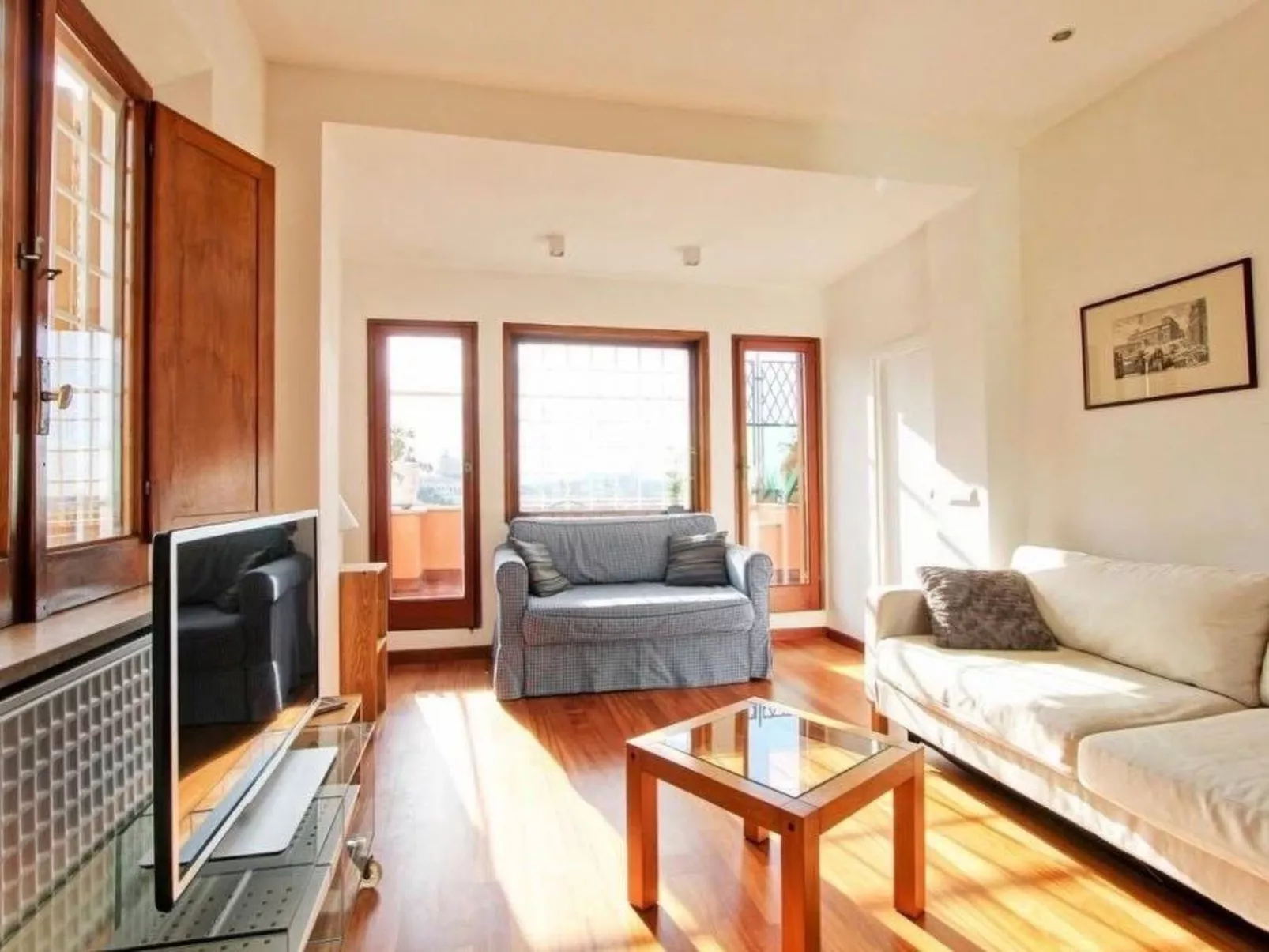 Spanische Treppe Rom Blick-Binnen