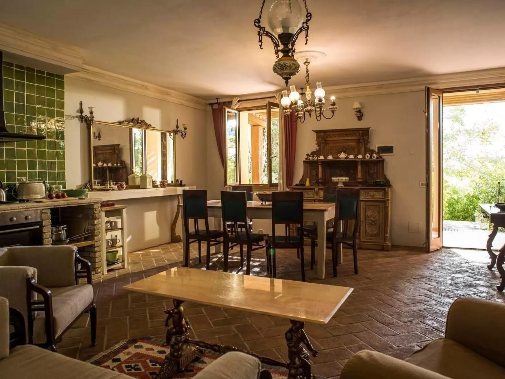 Wohnung "Villa Famiglia5" mit Blick auf das Wasser - Binnen