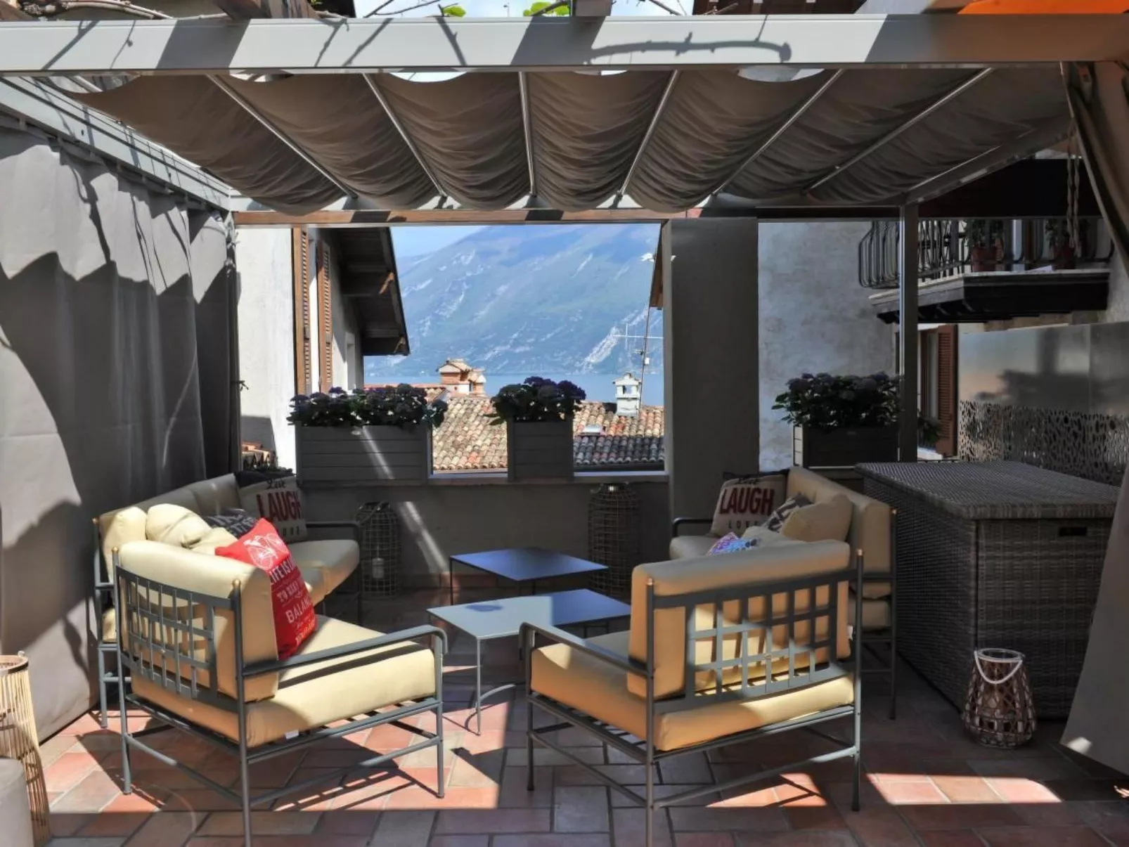 Ein-Zimmer-Wohnung 'Bella Vacanza 7' mit Blick aufs Wasser-Buiten