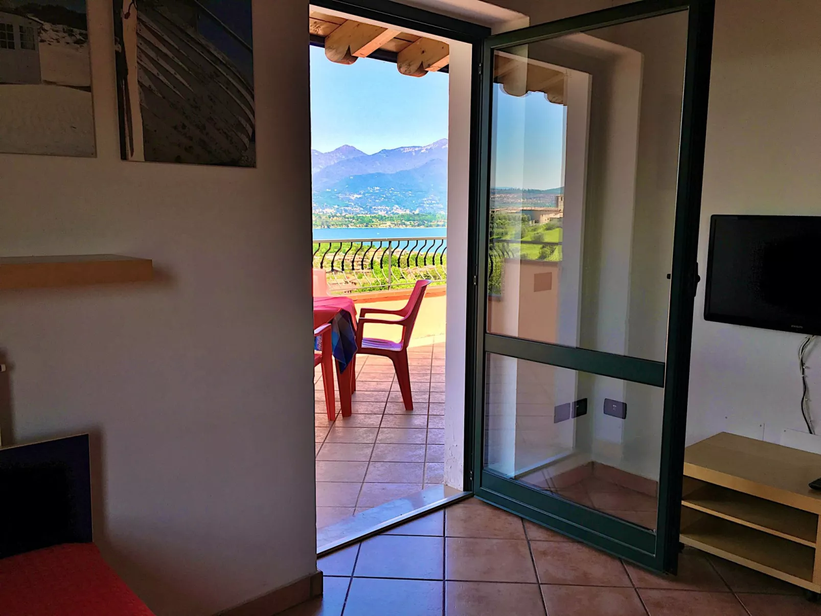 Angenehme Wohnung in Solarolo mit Parkplatz-Binnen