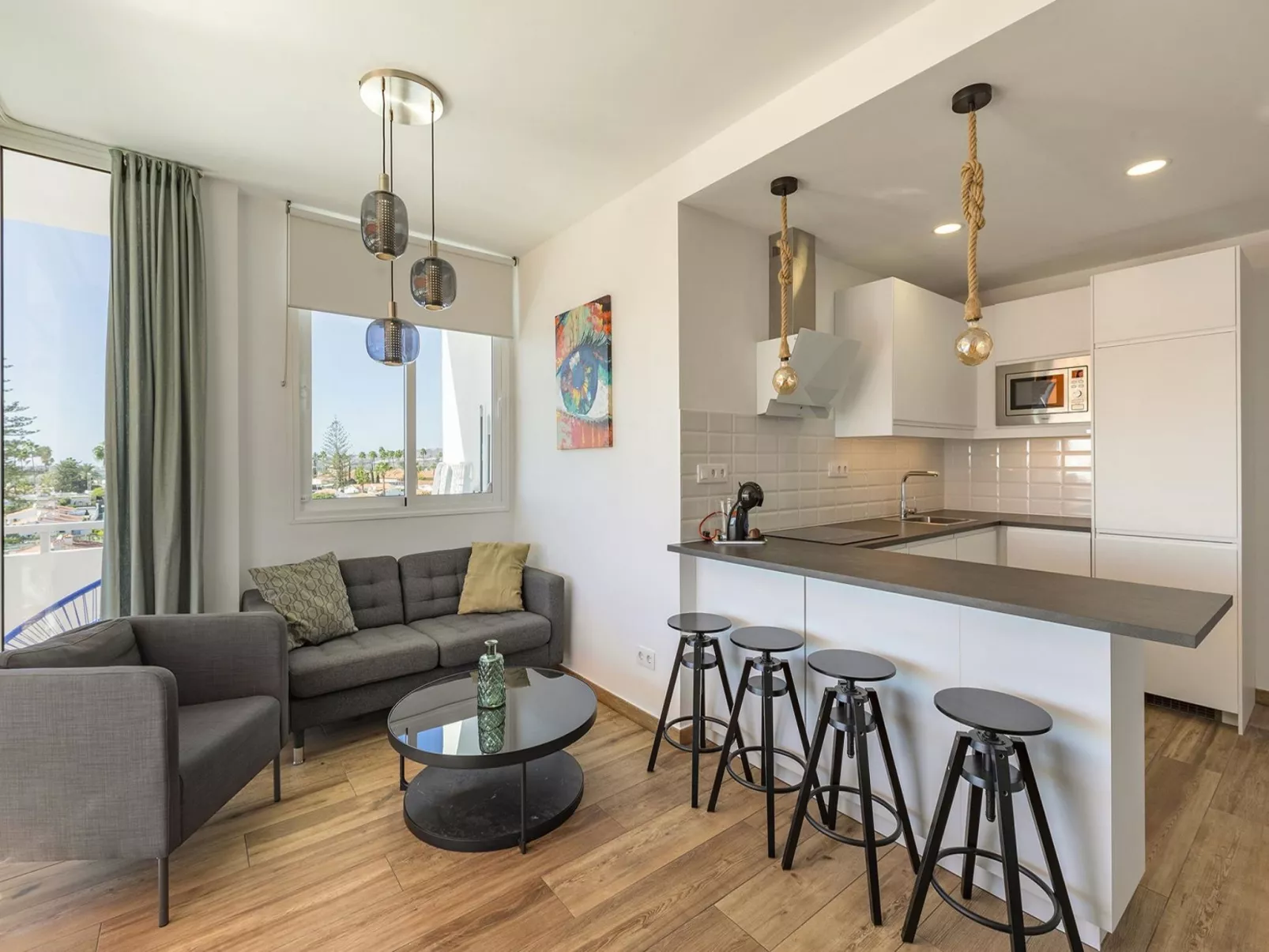 Wohnung "El Encanto" mit Terrasse-Omgeving