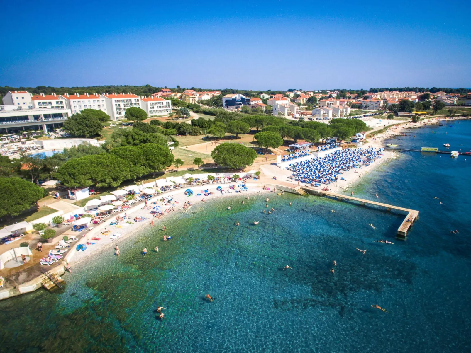 In Medulin, in der Nähe des Strandes-Buiten