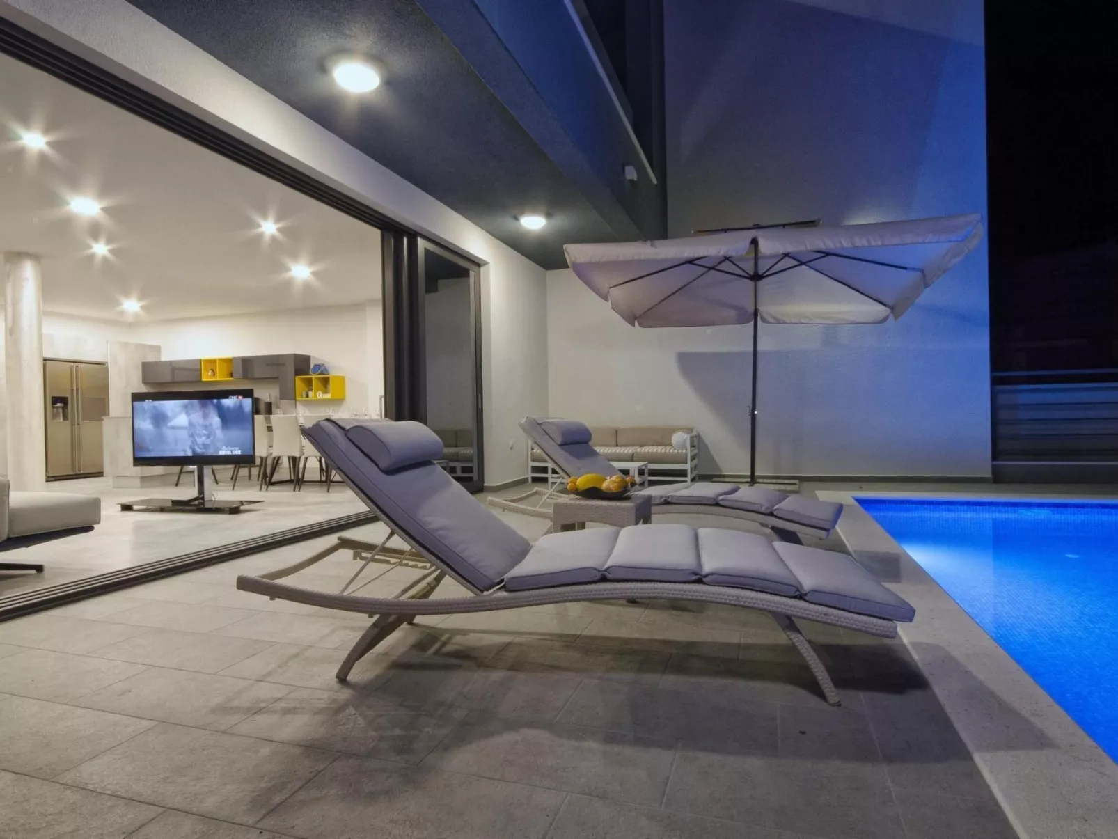 Ferienvilla "Nina 1" mit Infinity Pool-Binnen