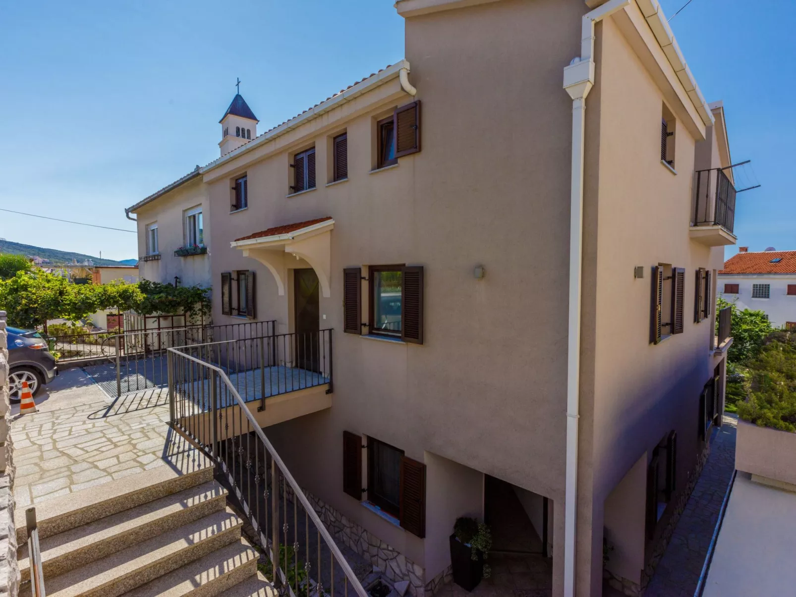 Wohnung für 4 Personen mit Terrasse-Buiten