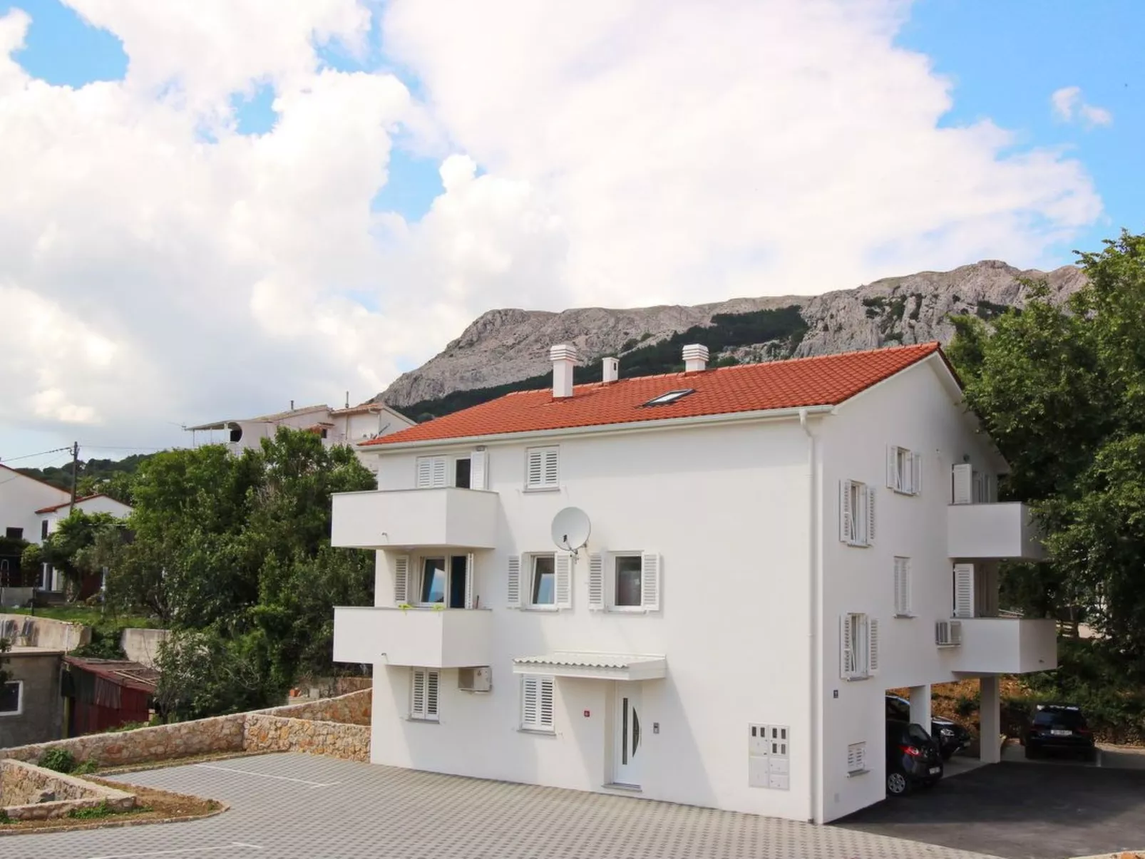 Appartement in Baška mit Eigener Terrasse-Image-tags.info