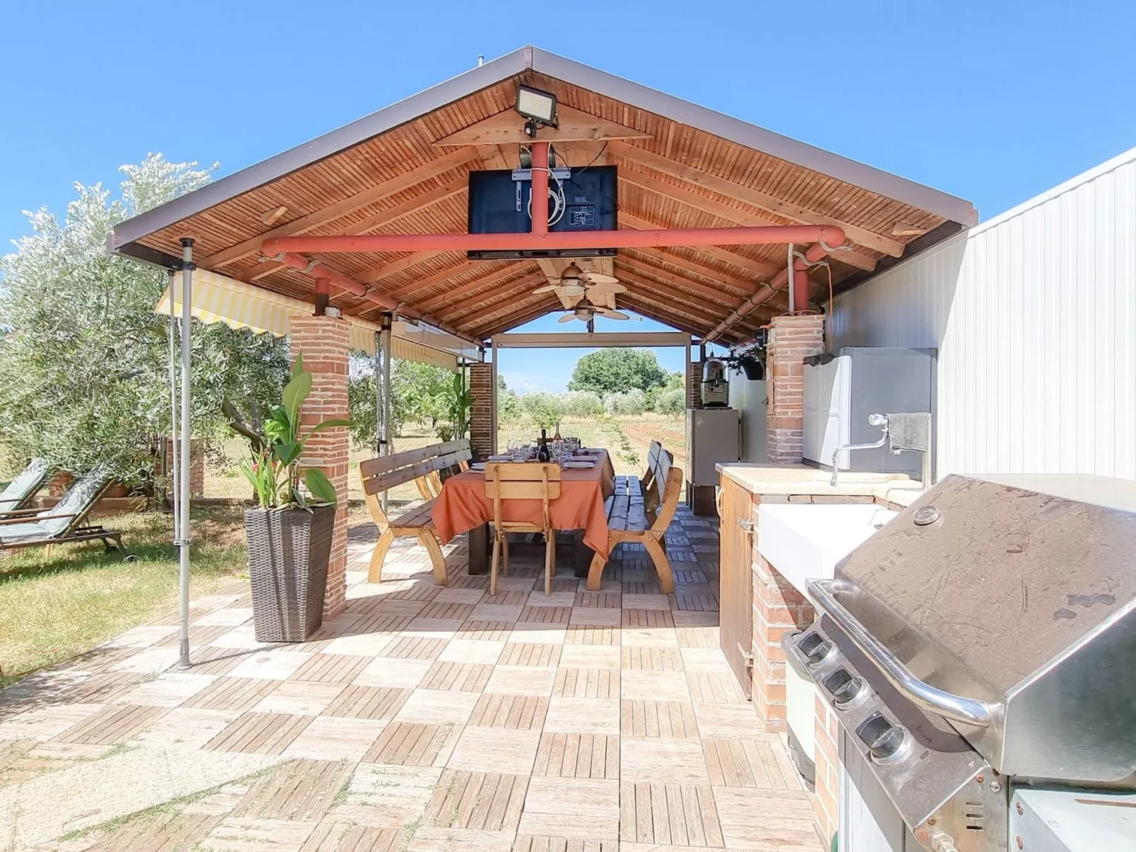 Apartment mit Klimaanlage für 2 Personen-Binnen