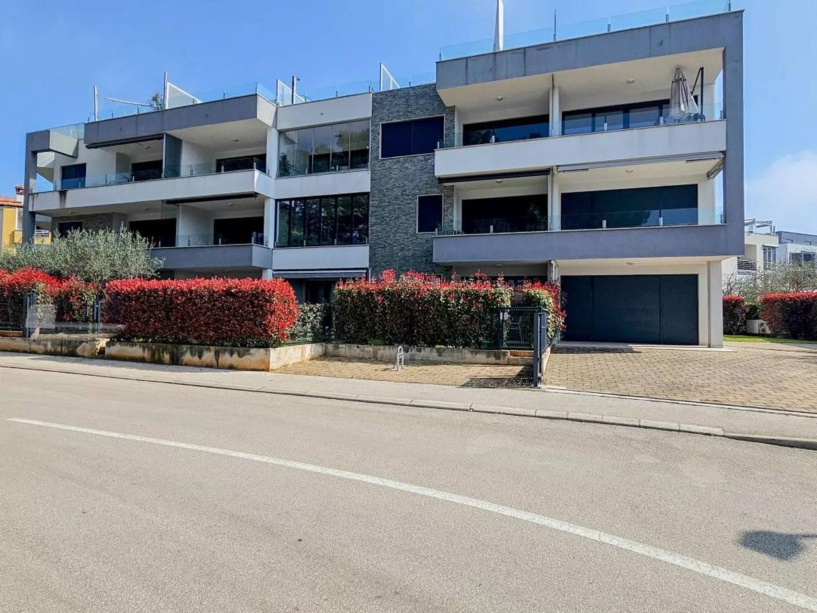 Apartment mit Terrasse für 3 Personen-Buiten