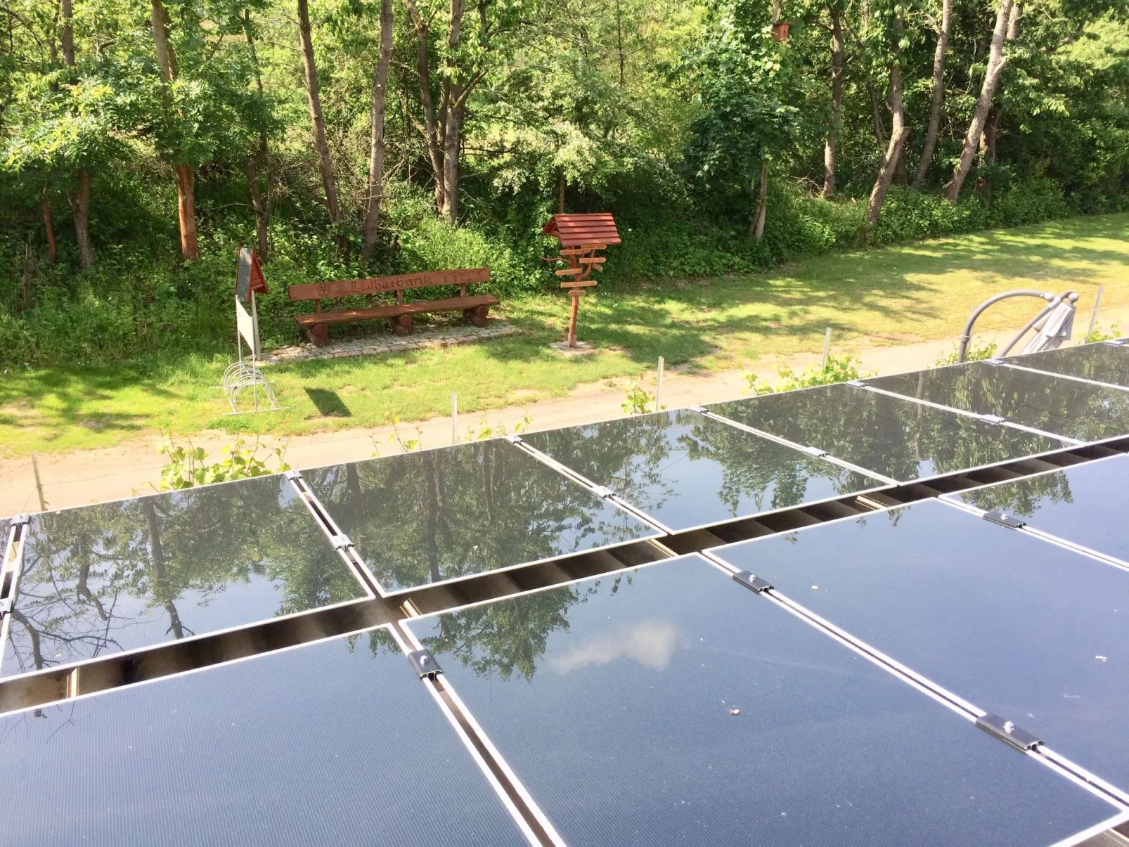 In Seeburg mit Möblierter Terrasse-Buiten