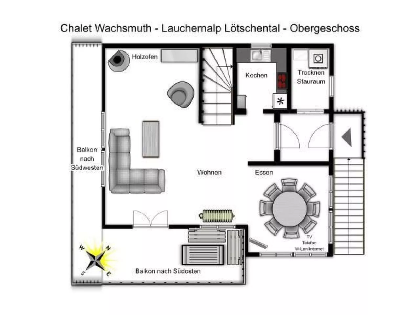 Chalet Wachsmuth-Binnen