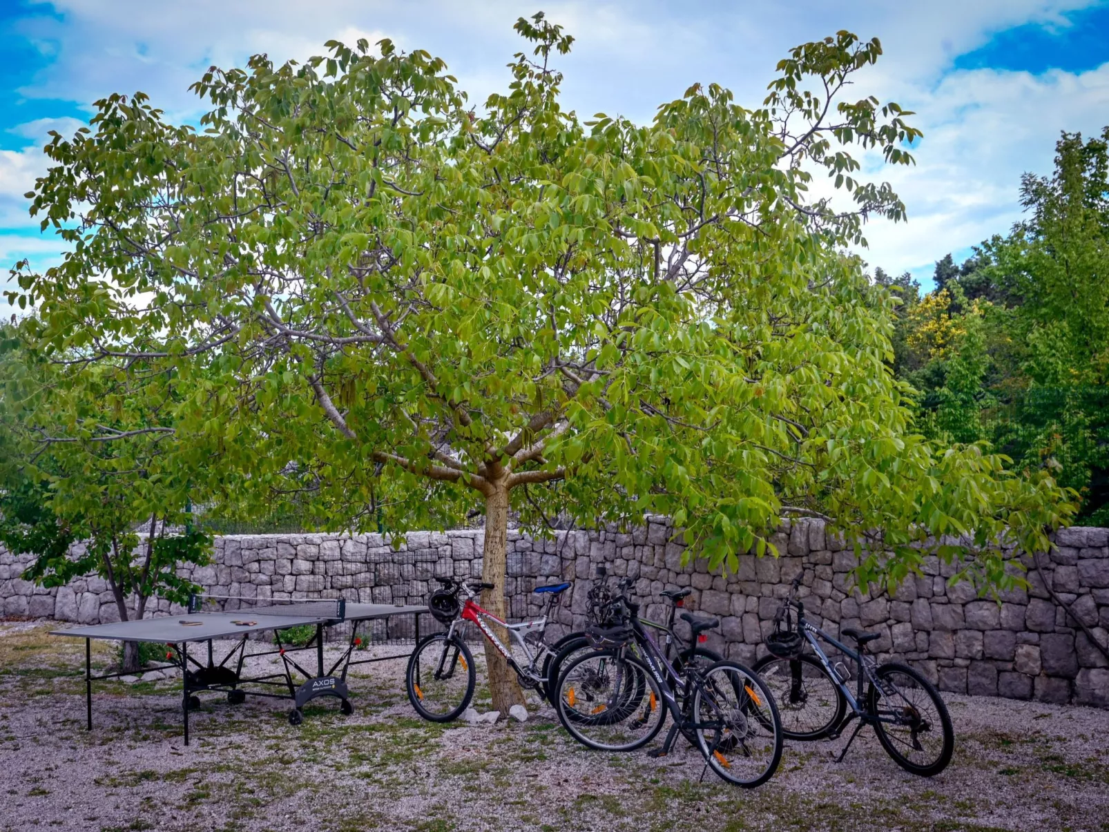 Freistehendes Ferienhaus in Duge Njive mit Privatem Pool-Buiten