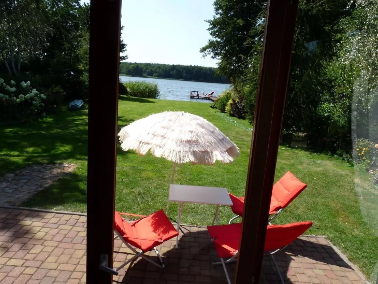 Glücksurlaub am See-Buiten