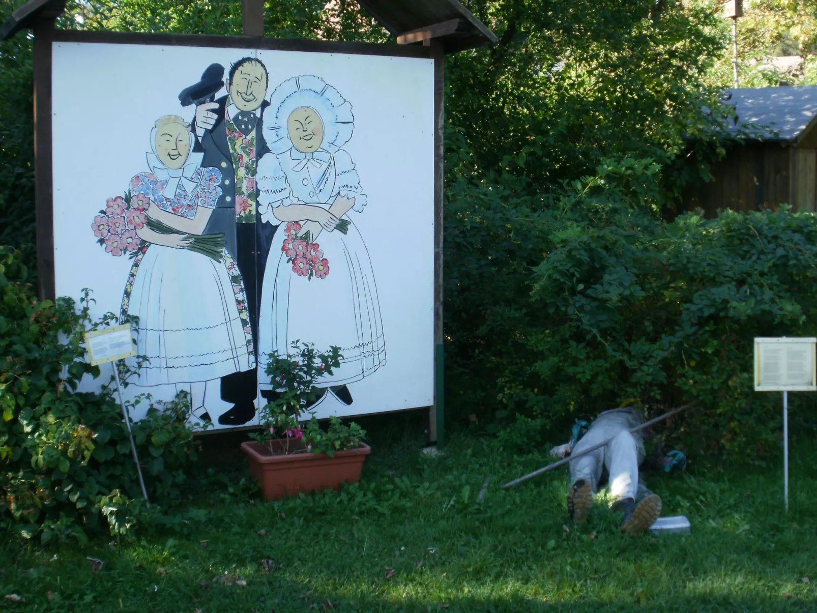 Studio-Appartement mit Bergblick-Buiten